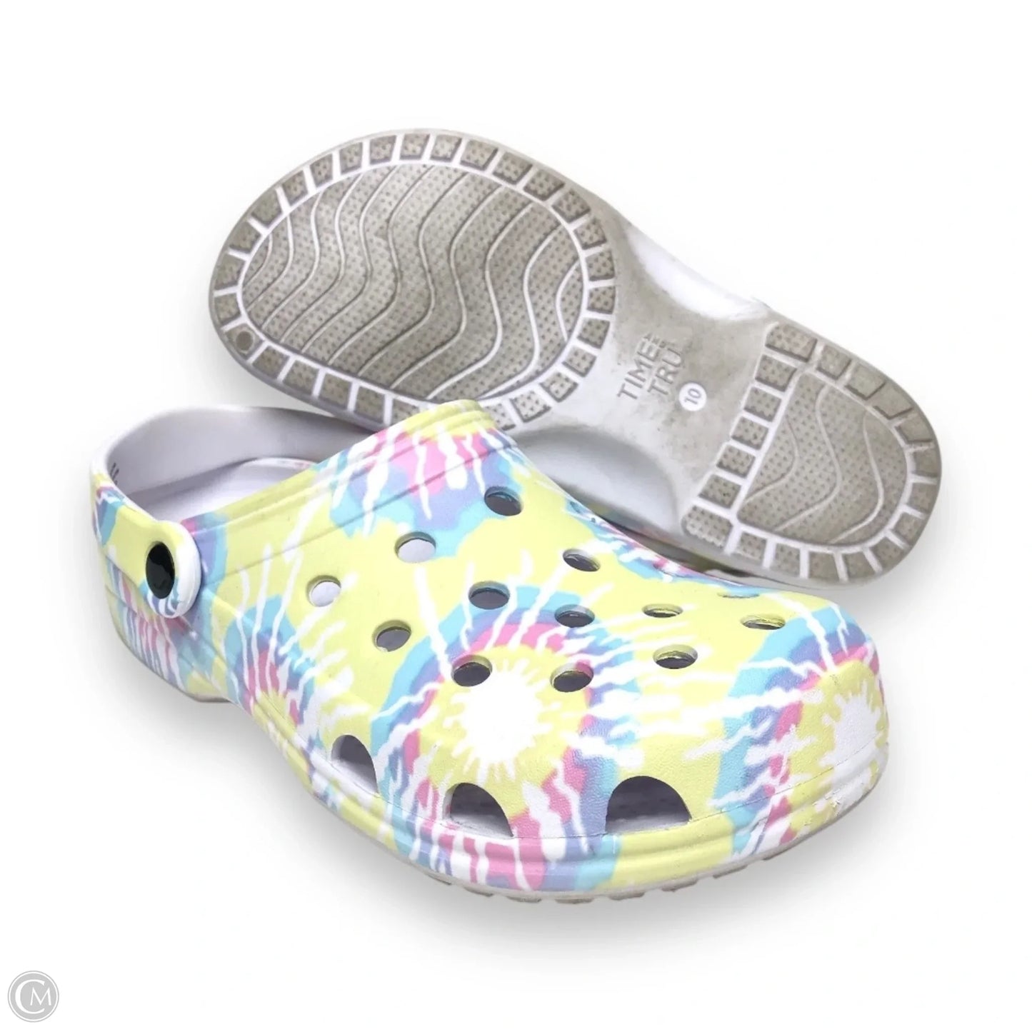 Shoes Flats By Time And Tru In Tie Dye Print, Size: 10