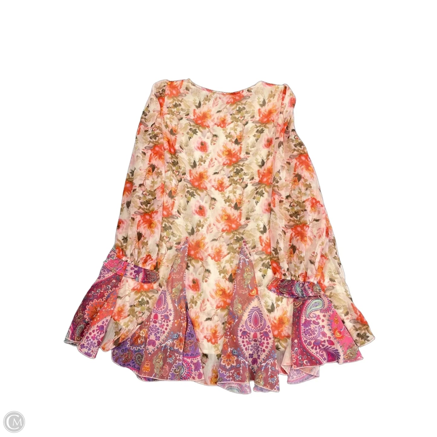 Dress Casual Short By Umgee In Floral Print, Size: S