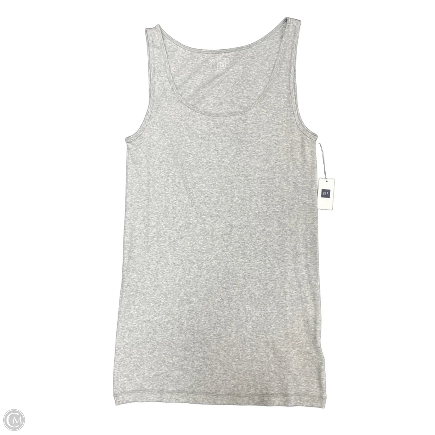 Tank Top By Gap In Grey, Size: L