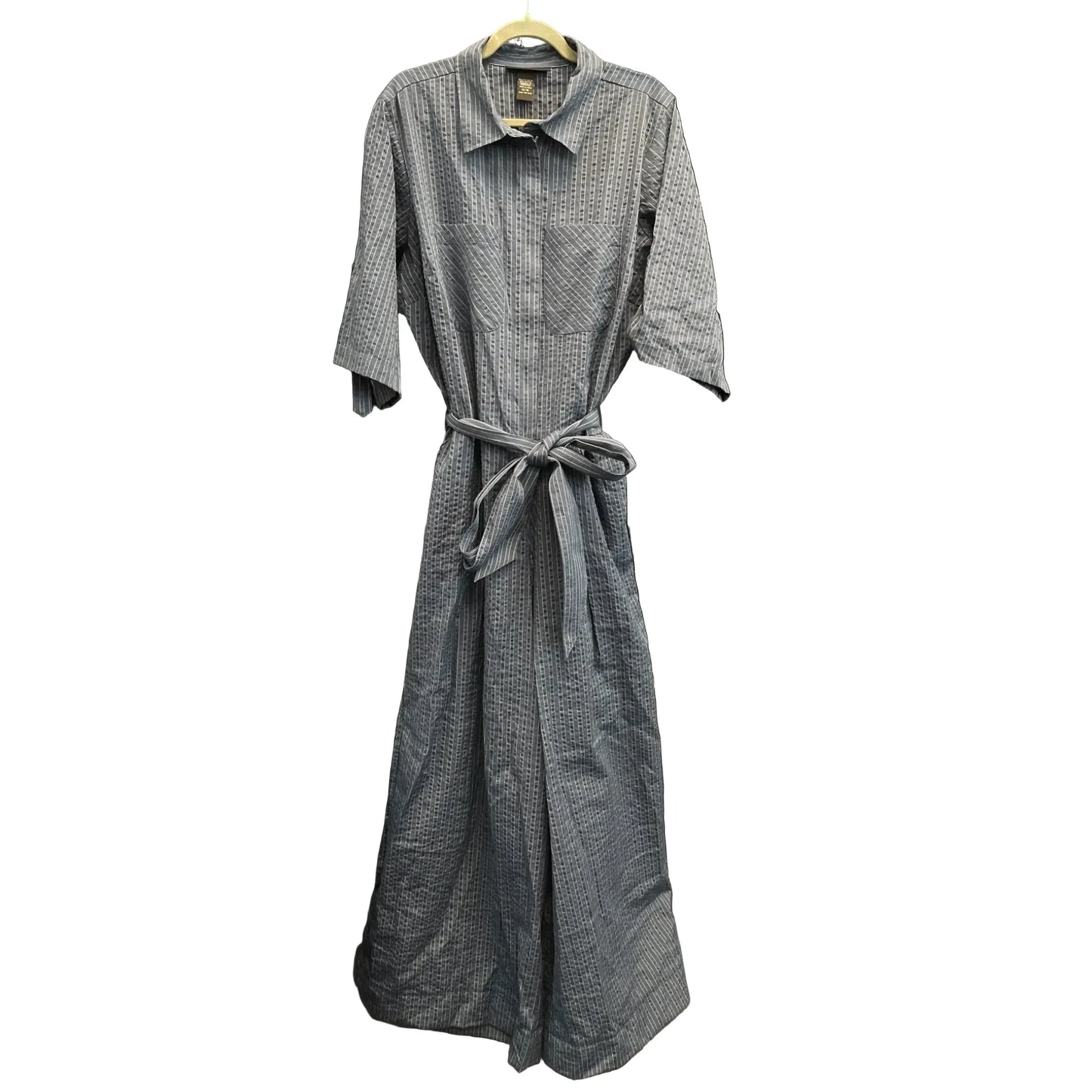 Jumpsuit By Ashley Stewart In Blue, Size: Xl