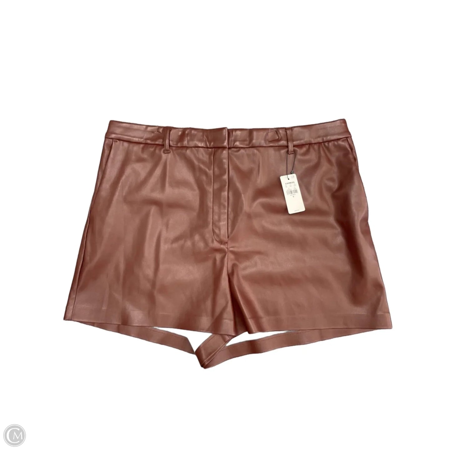 Shorts By Express In Maroon, Size: 16