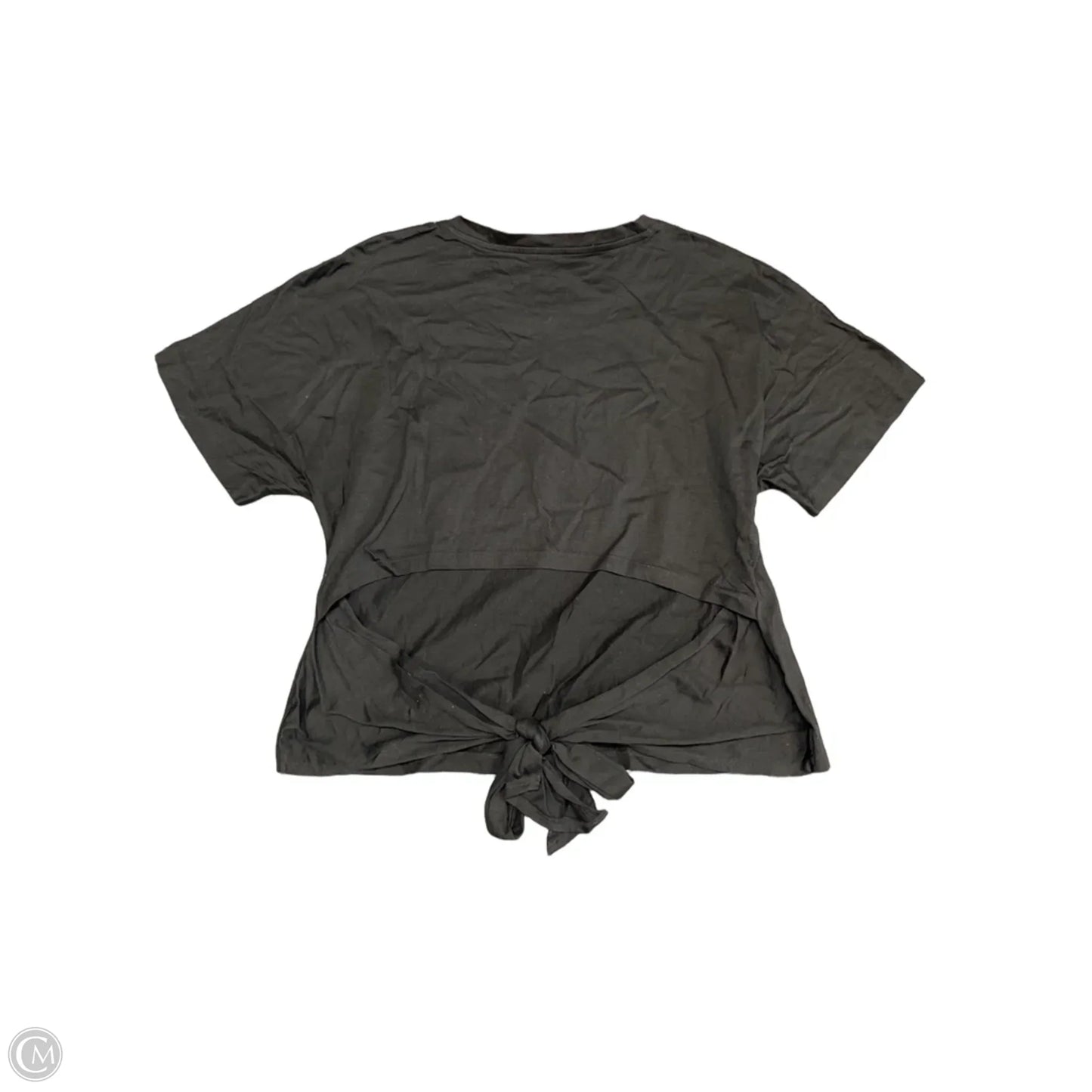 Top Short Sleeve Basic By A New Day In Black, Size: M