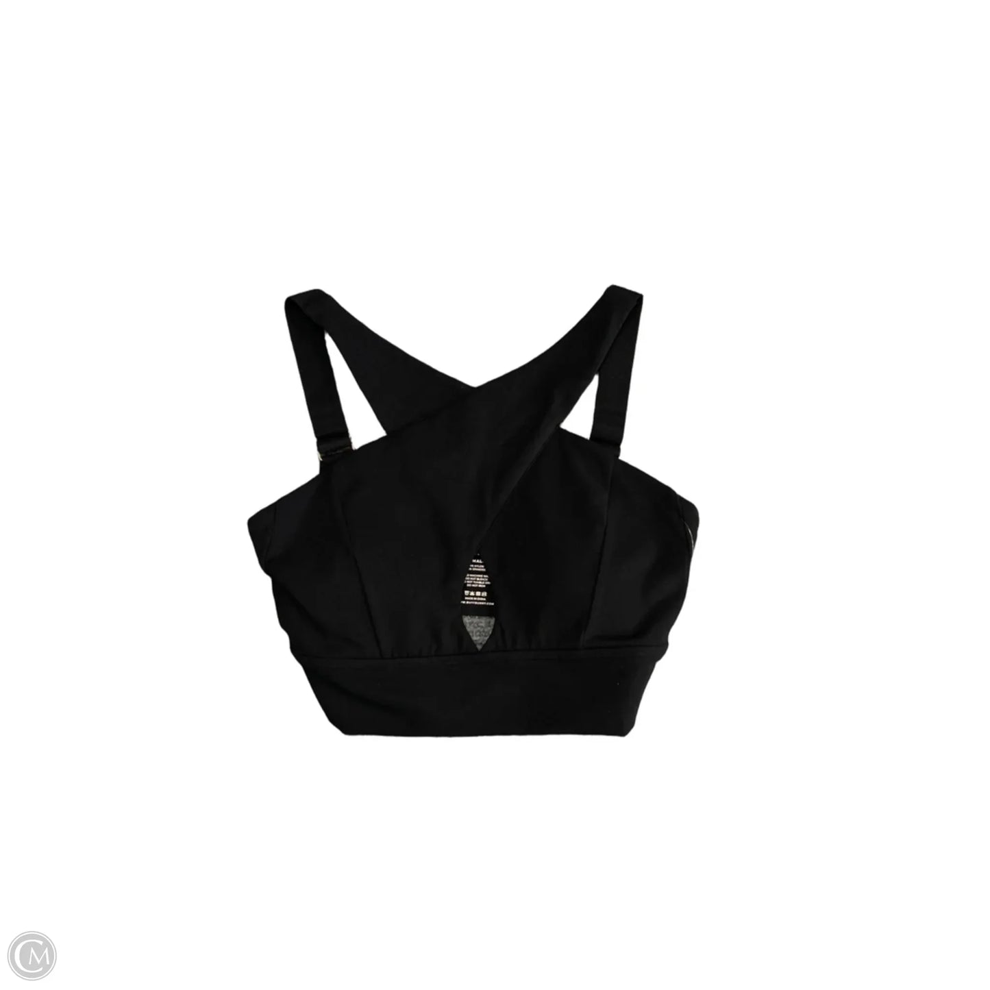 Athletic Bra By Cmc In Black, Size: S