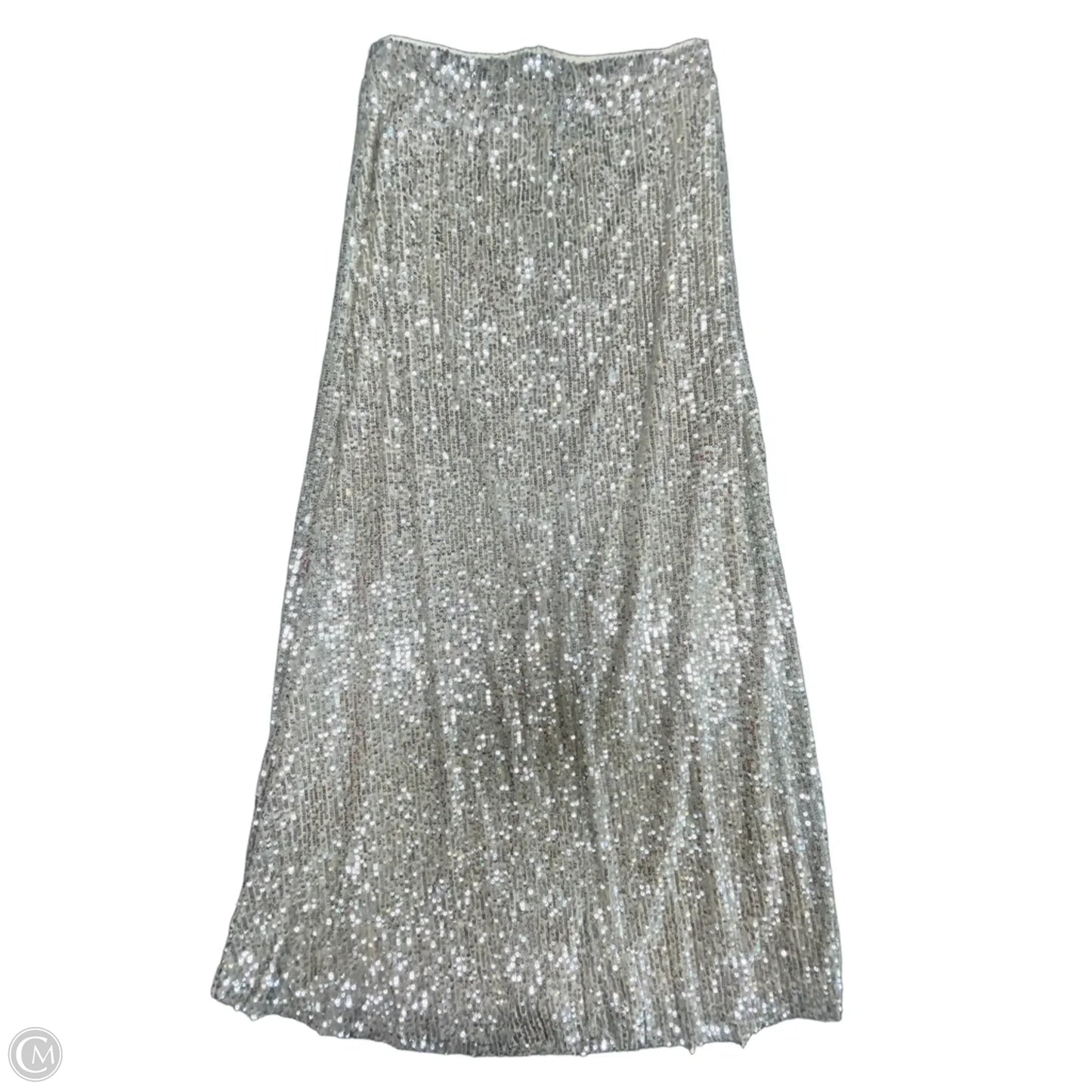 Skirt Maxi By Old Navy In Silver & Tan, Size: Xs