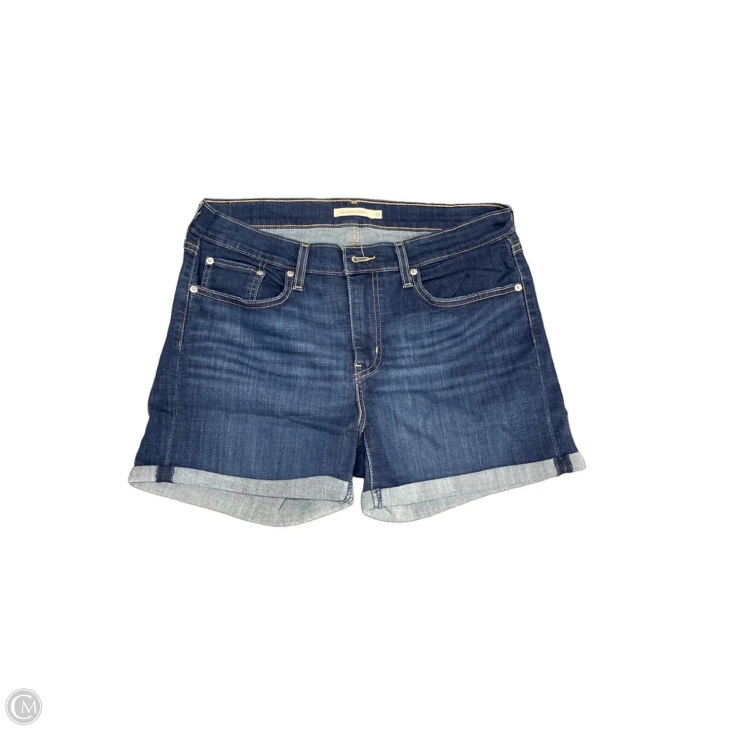 Shorts By Levis In Blue Denim, Size: 12