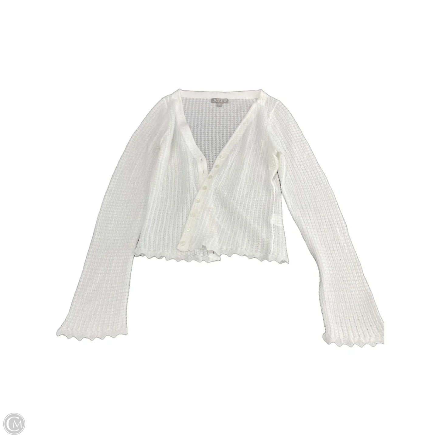 Cardigan By J. Crew In Ivory, Size: M