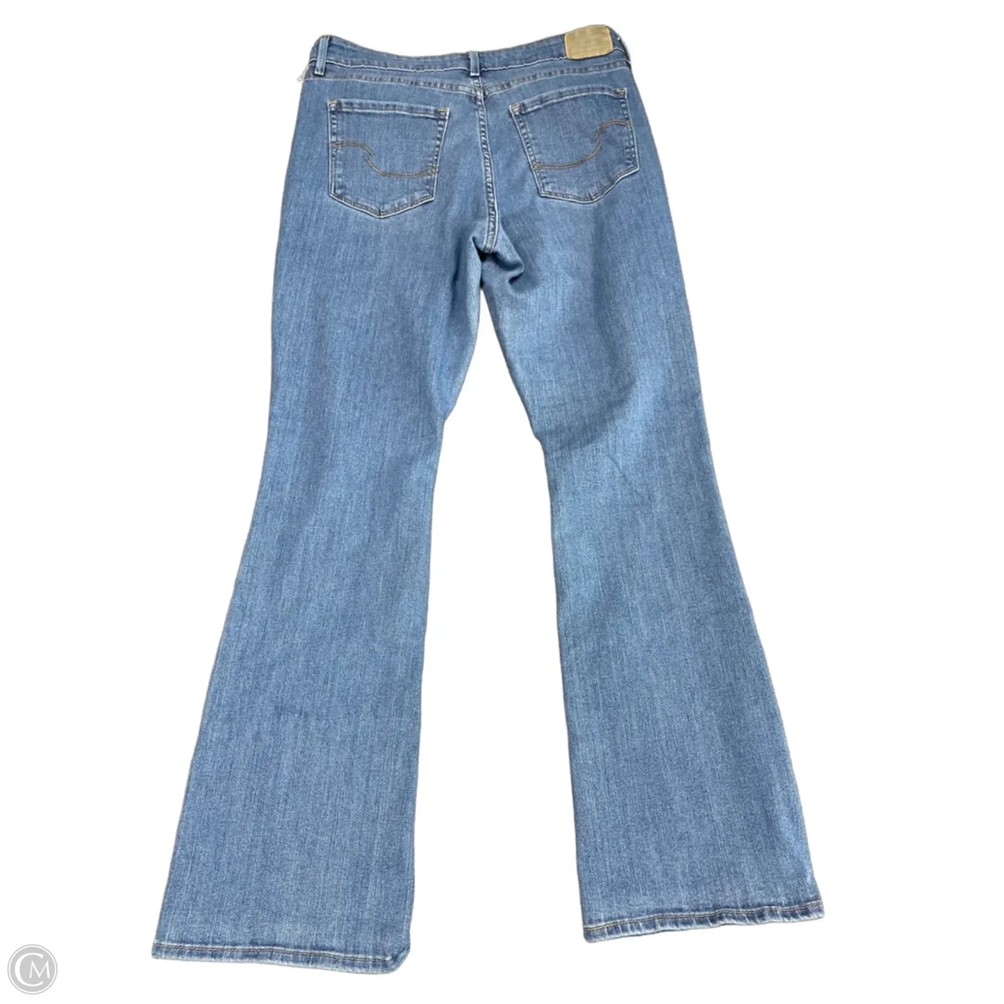 Jeans Boot Cut By Levis In Blue Denim, Size: 10