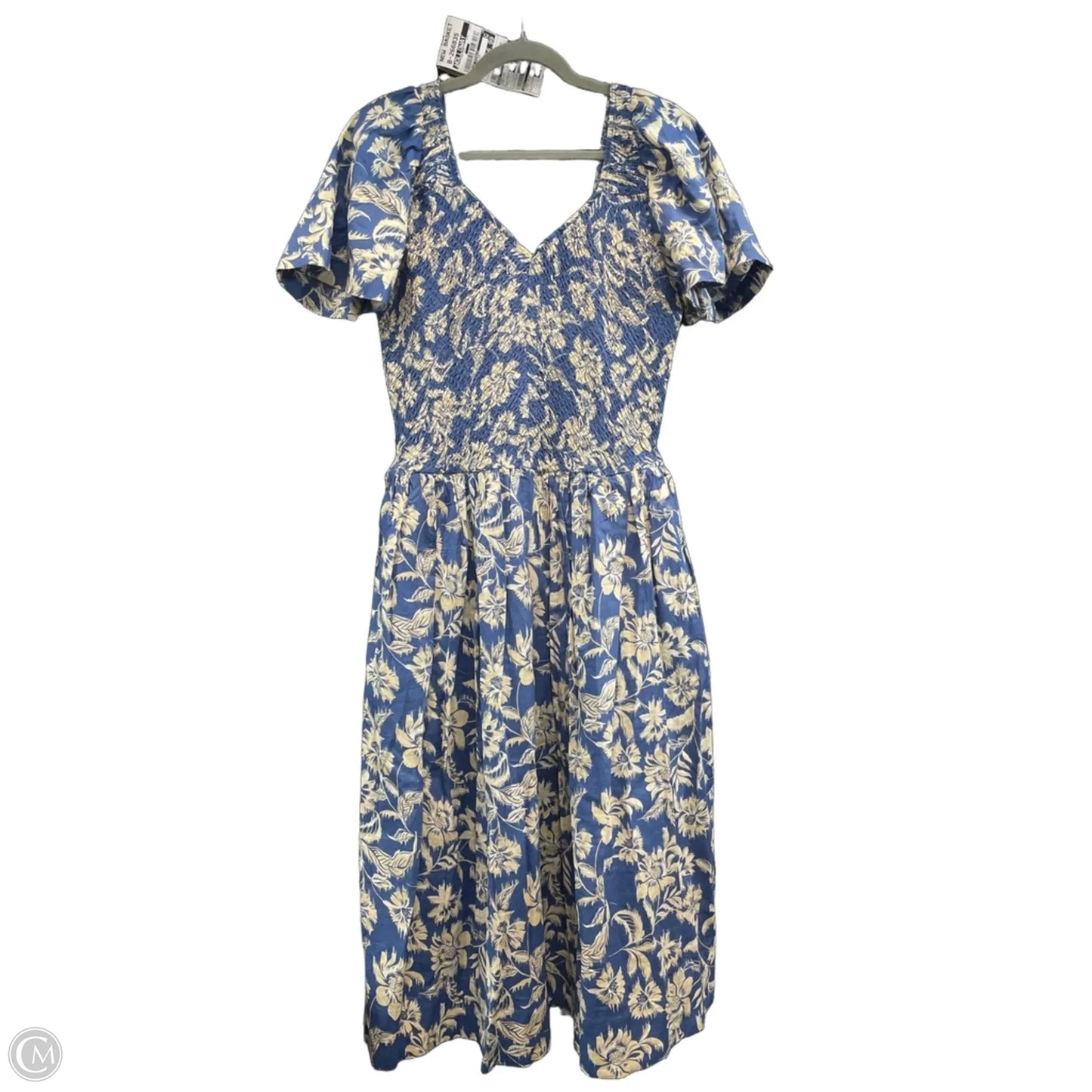 Dress Casual Midi By Lane Bryant In Blue, Size: Xl