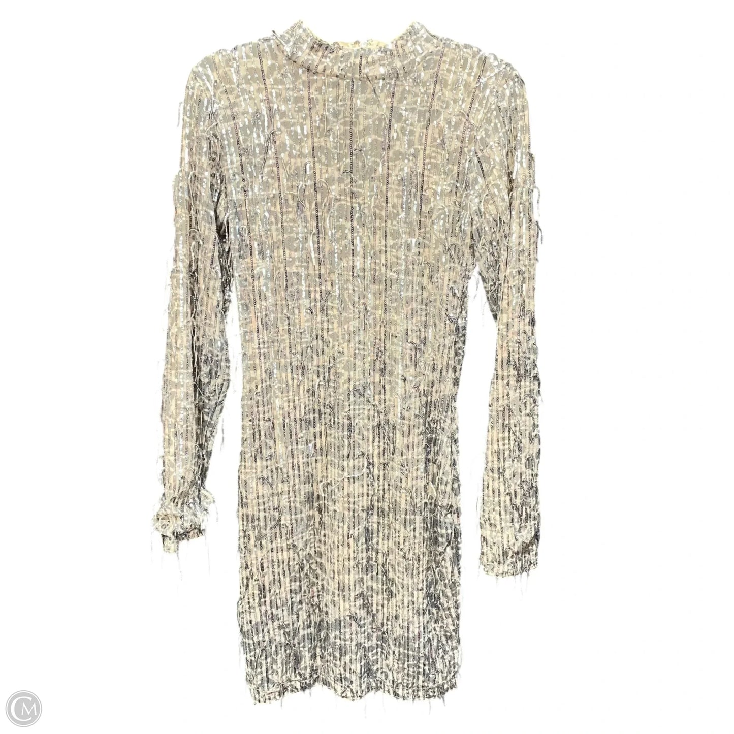 Dress Party Short By Fashion Nova In Grey & Tan, Size: Xl