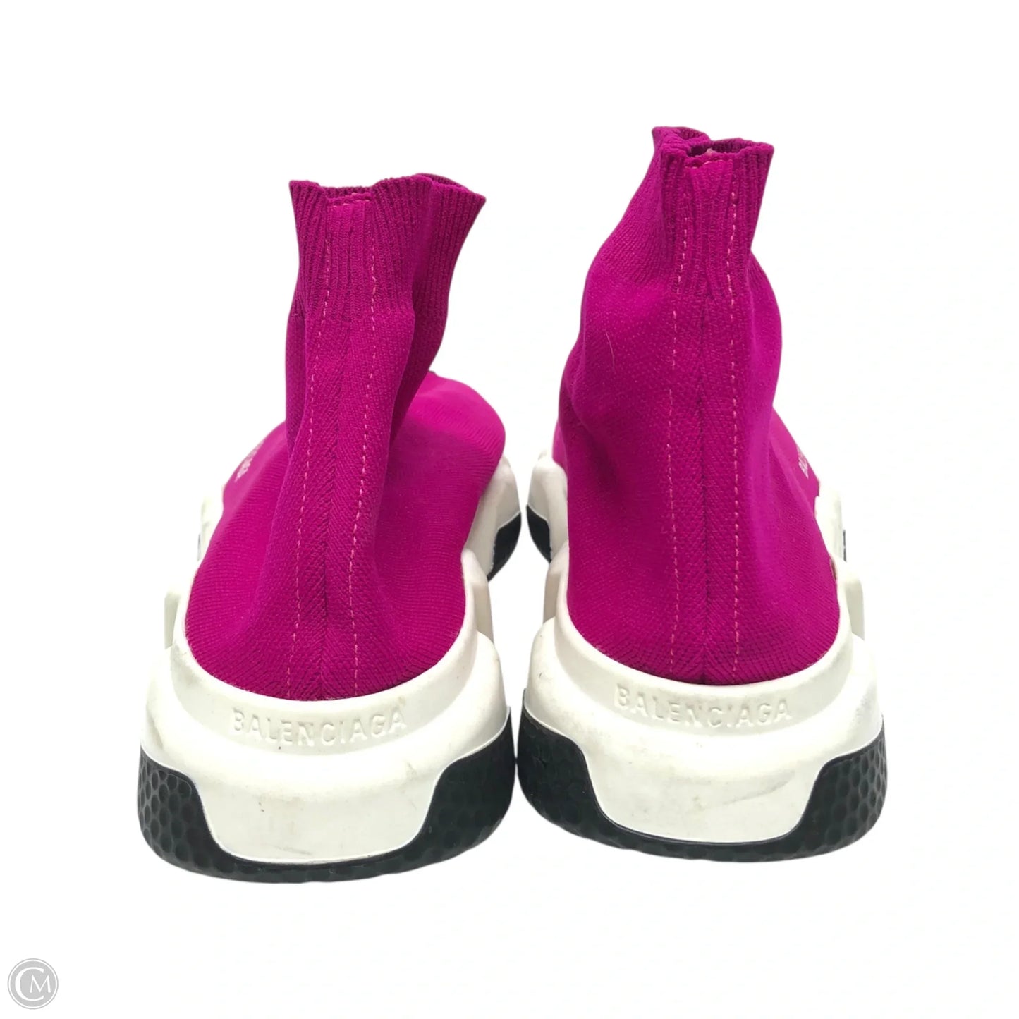 Shoes Luxury Designer By Balenciaga In Pink, Size: 8.5