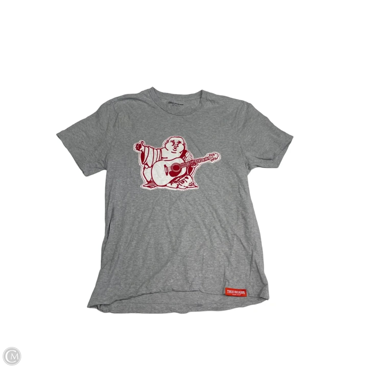Top Short Sleeve By True Religion In Grey, Size: L