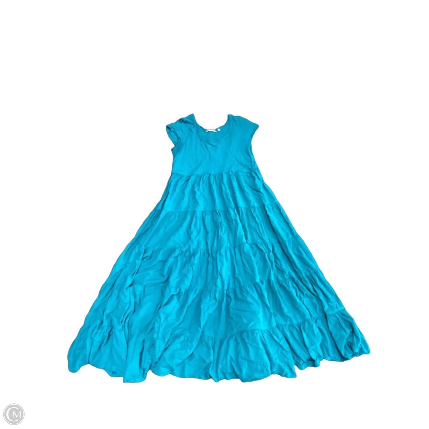 Dress Casual Maxi By Soft Surroundings In Teal, Size: M