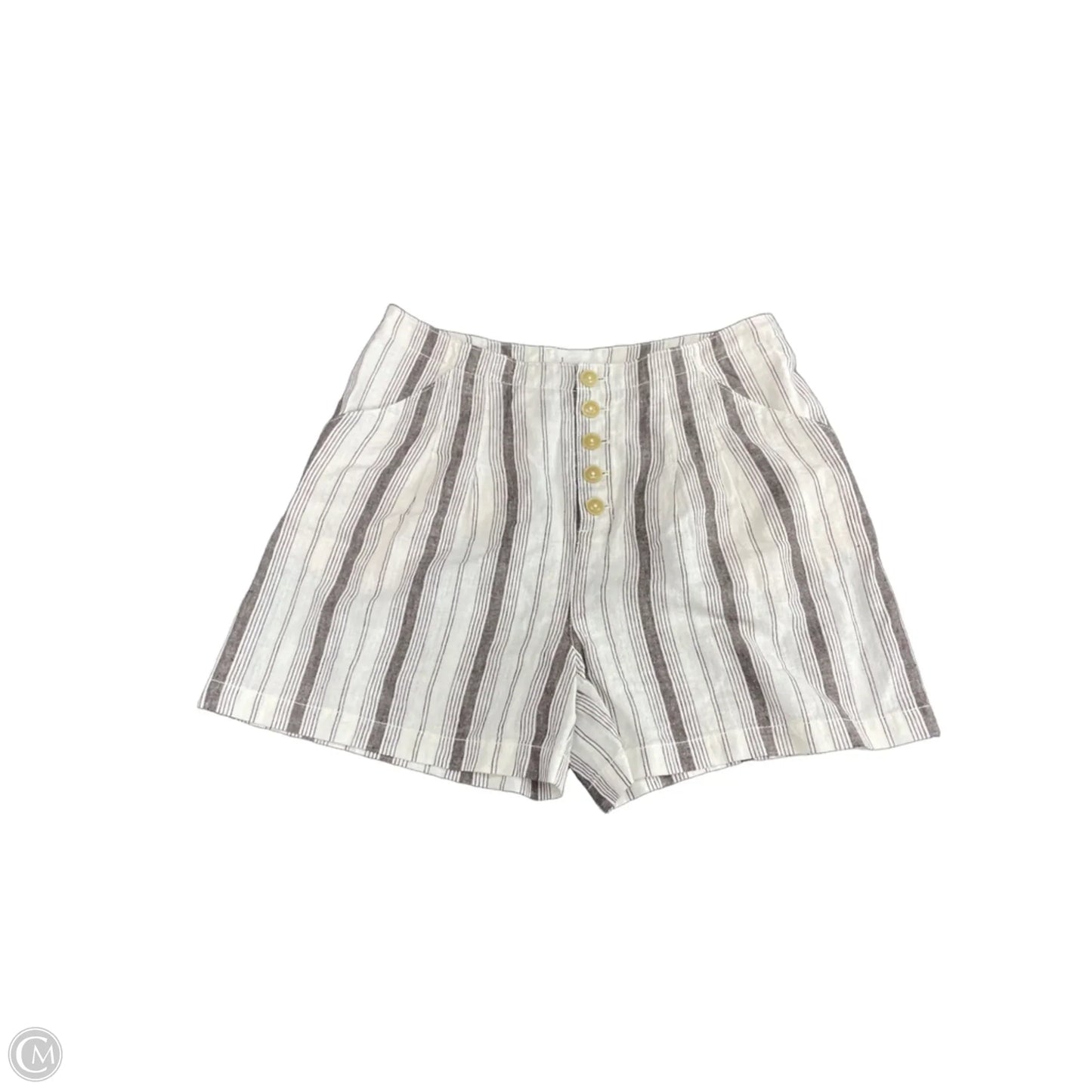 Shorts By Anthropologie In Cream, Size: 8