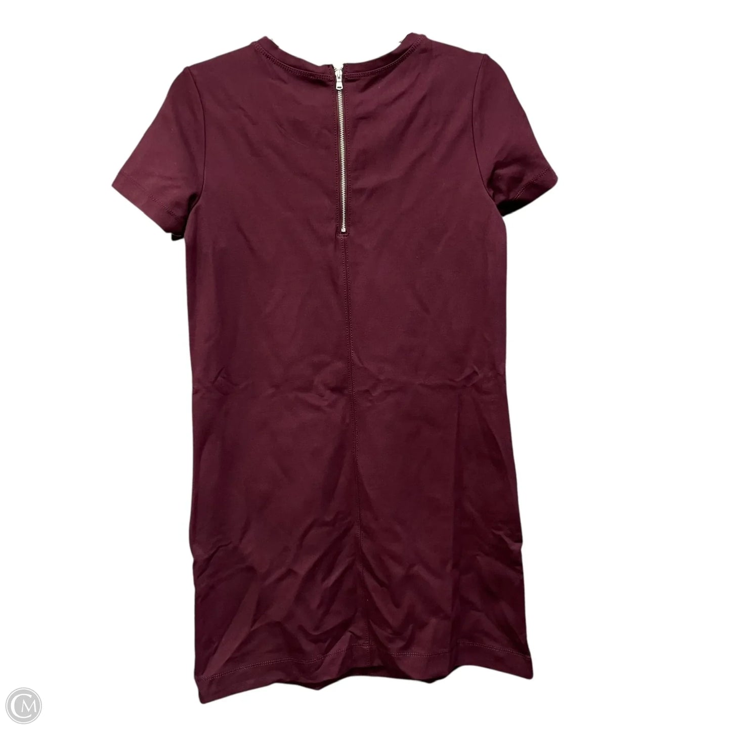 Dress Casual Short By Loft In Maroon, Size: Xsp