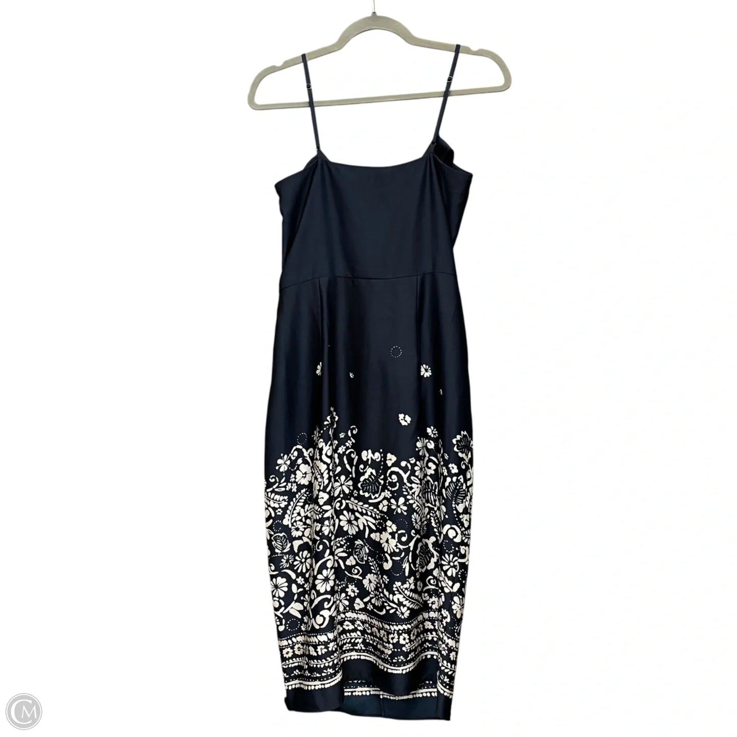Dress Casual Short By Donna Karan In Blue & White, Size: 6