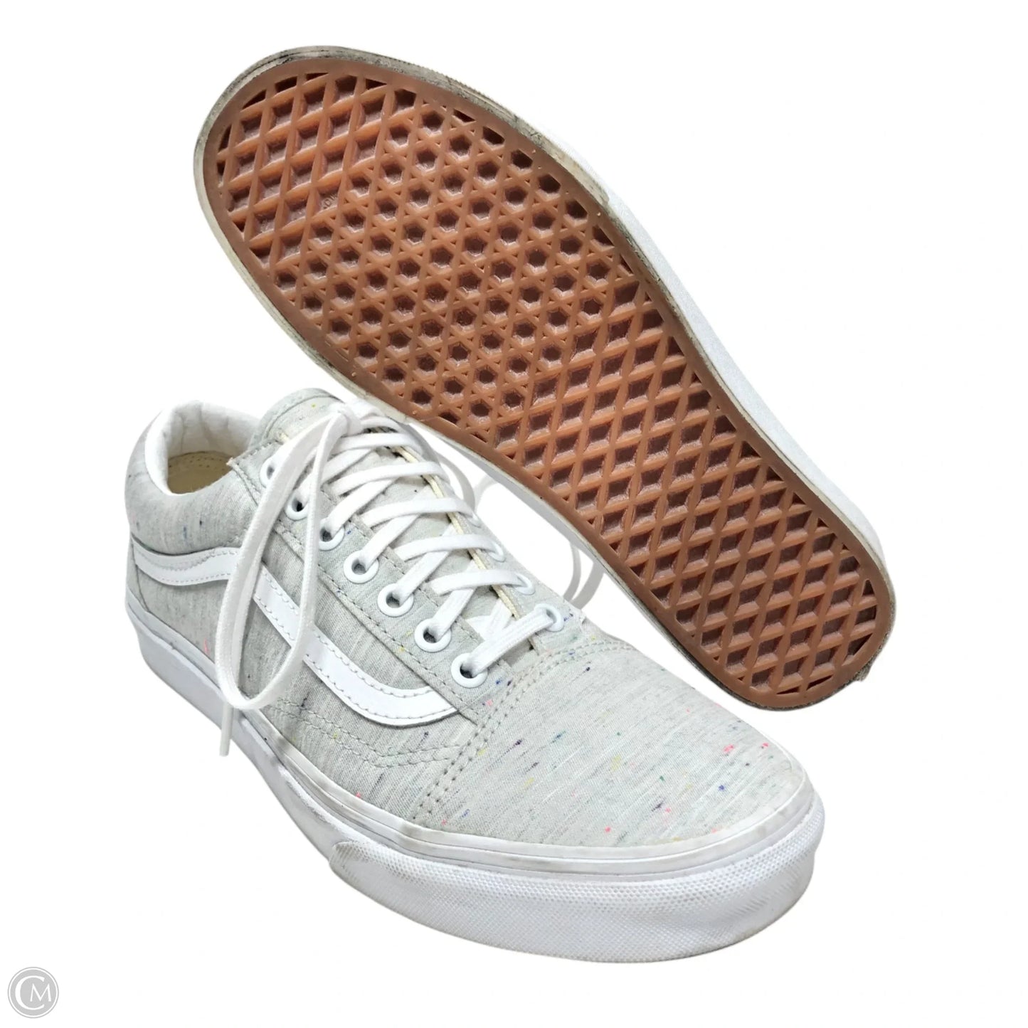 Shoes Sneakers By Vans In Grey, Size: 9