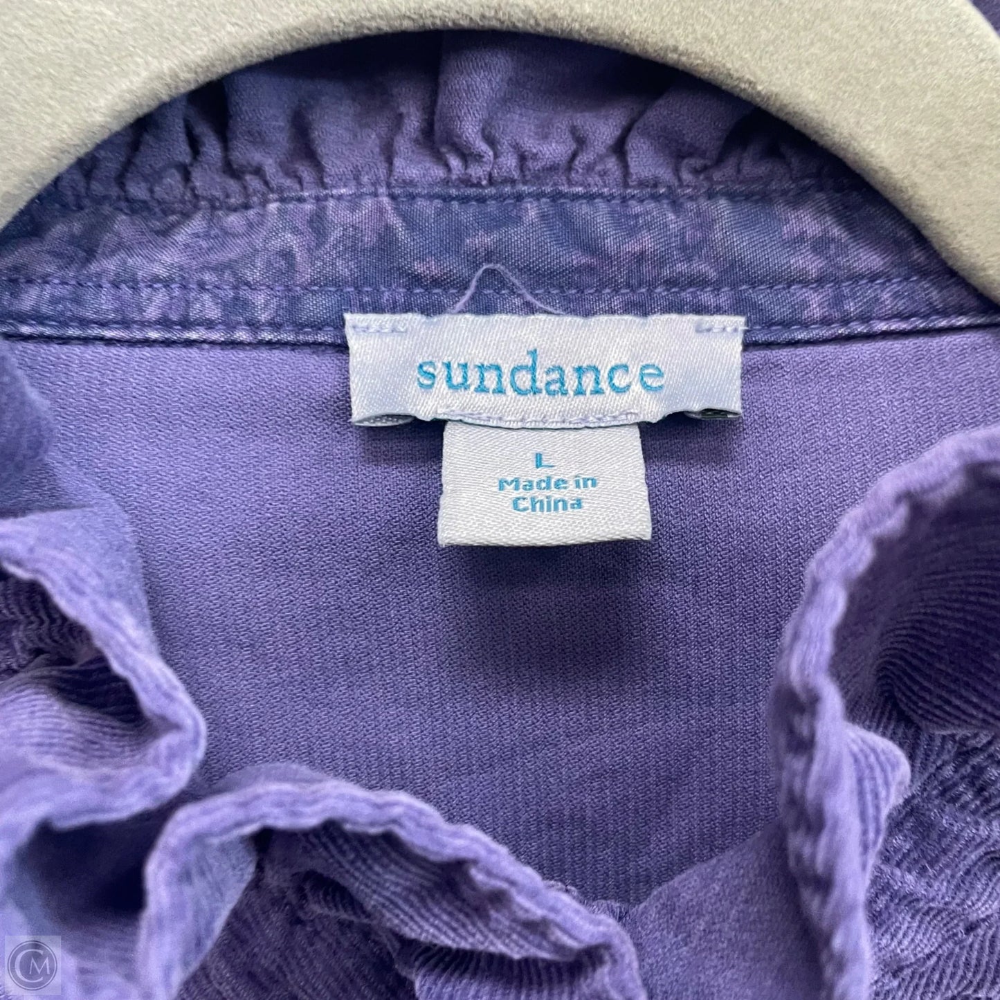 Top Long Sleeve By Sundance In Purple, Size: L