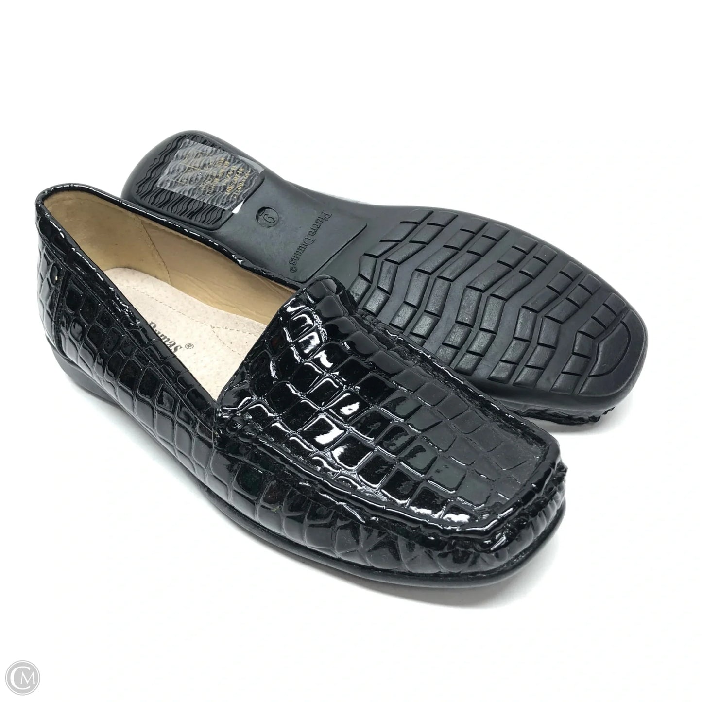 Shoes Flats By Pierre Dumas In Black, Size: 9