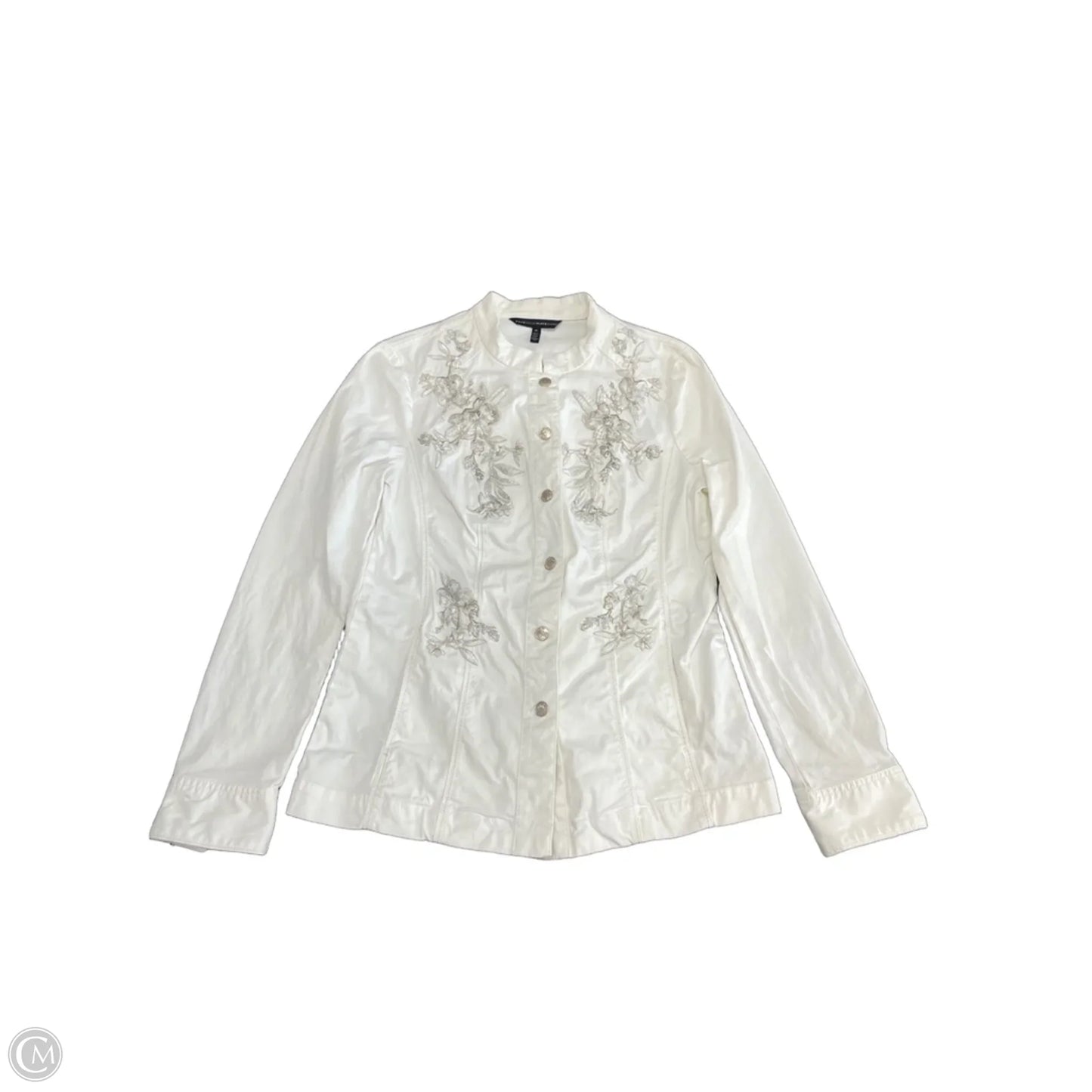 Blazer By White House Black Market In White, Size: 10