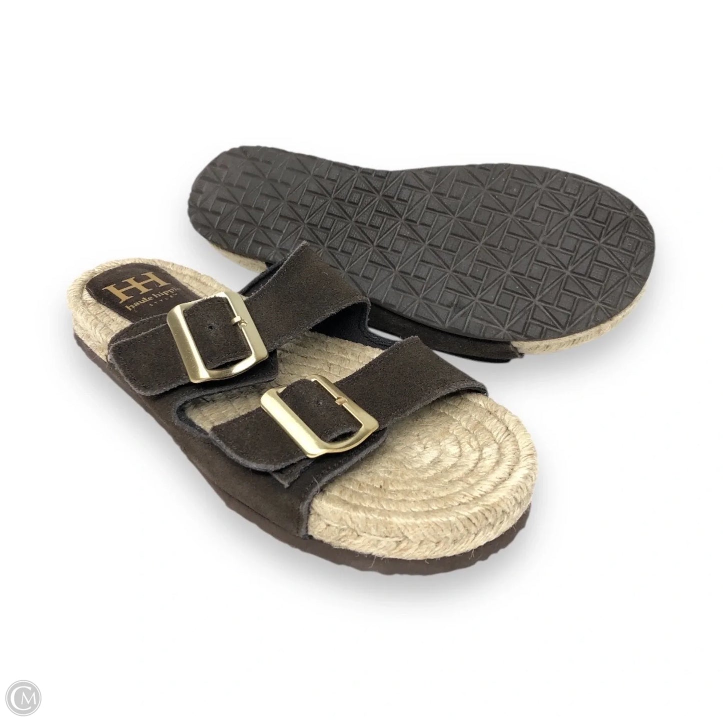 Sandals Flats By Haute Hippie In Brown, Size: 8.5