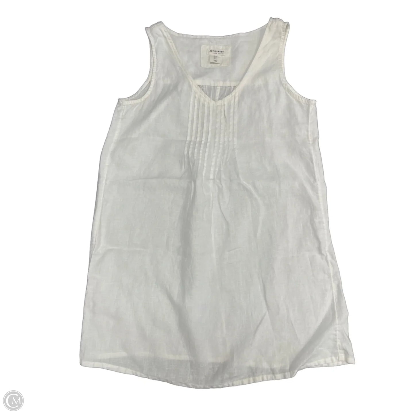 Tunic Sleeveless By Artisan Ny In White, Size: S