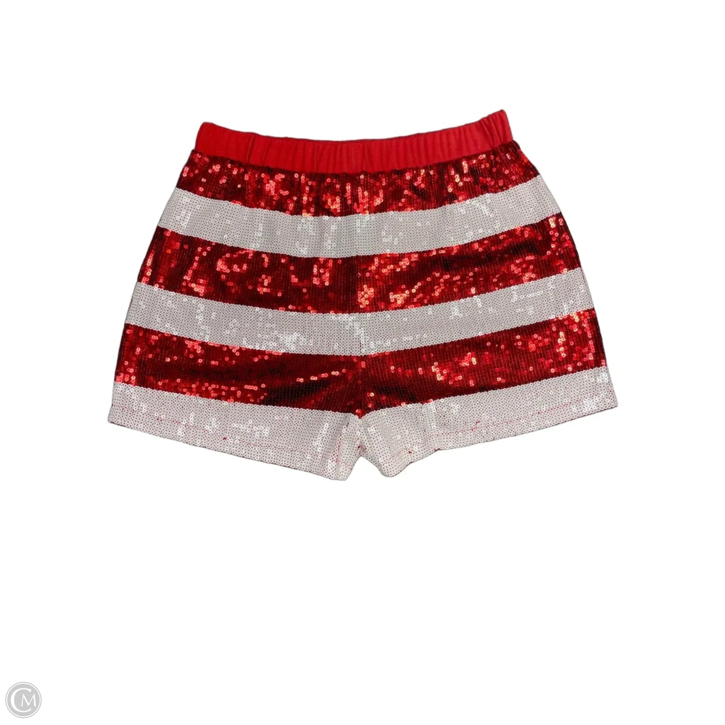 Shorts By Why Dress In Red & White, Size: Xxl