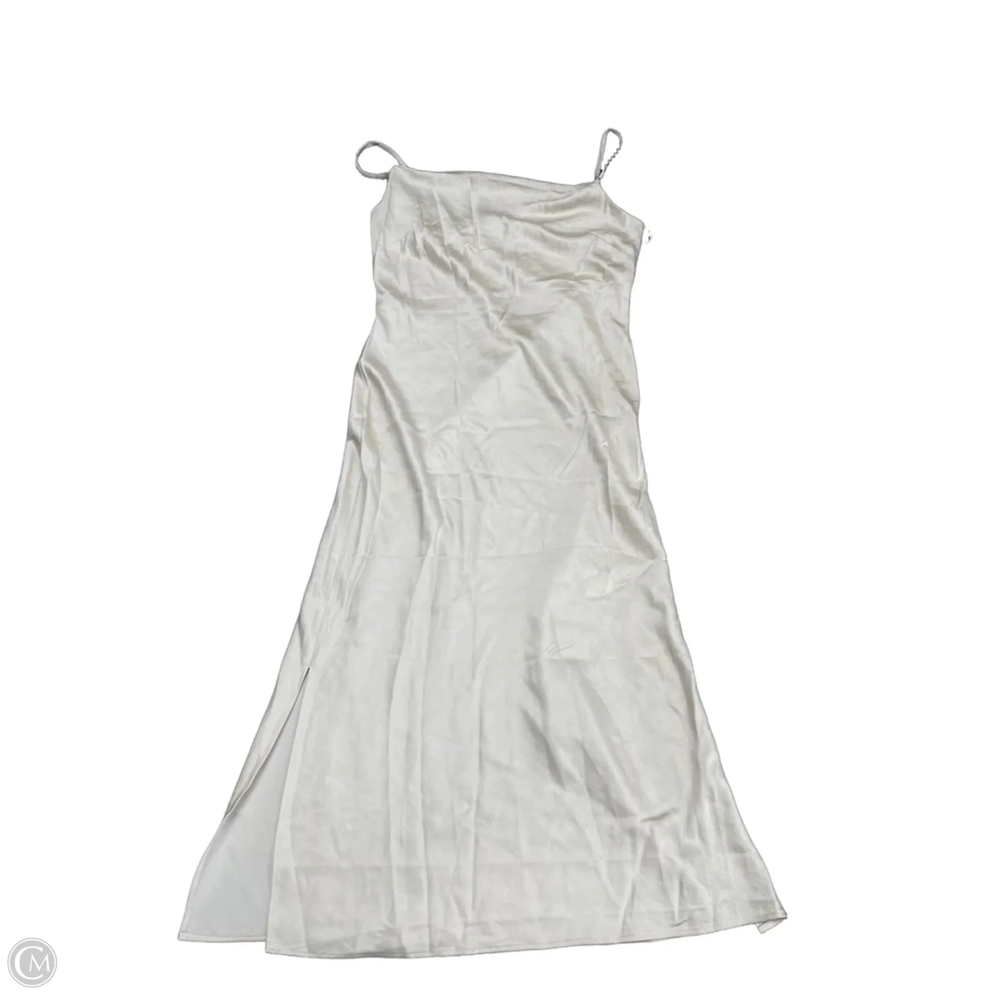 Dress Casual Midi By Express In Ivory, Size: S