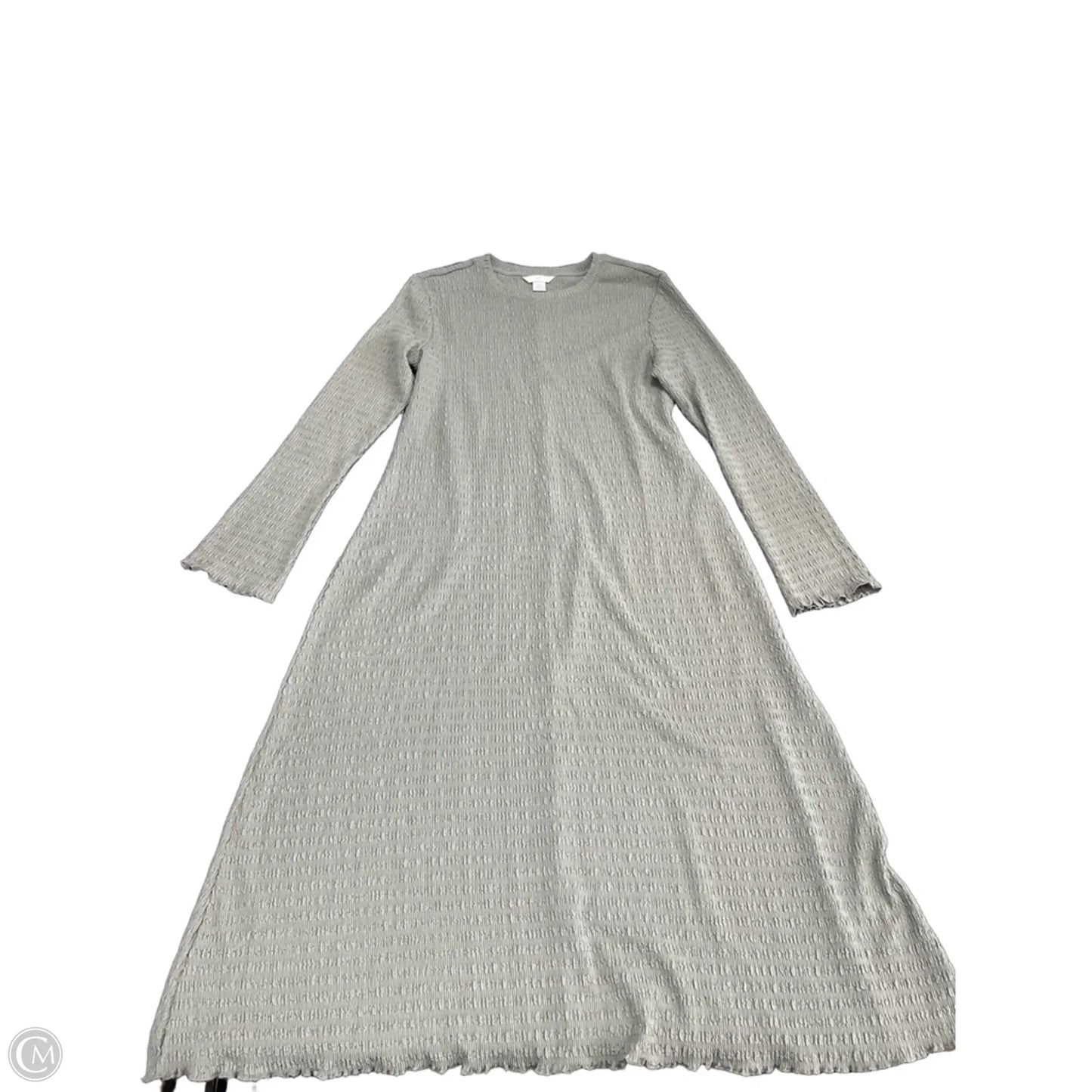 Dress Casual Midi By H&m In Green, Size: Xl