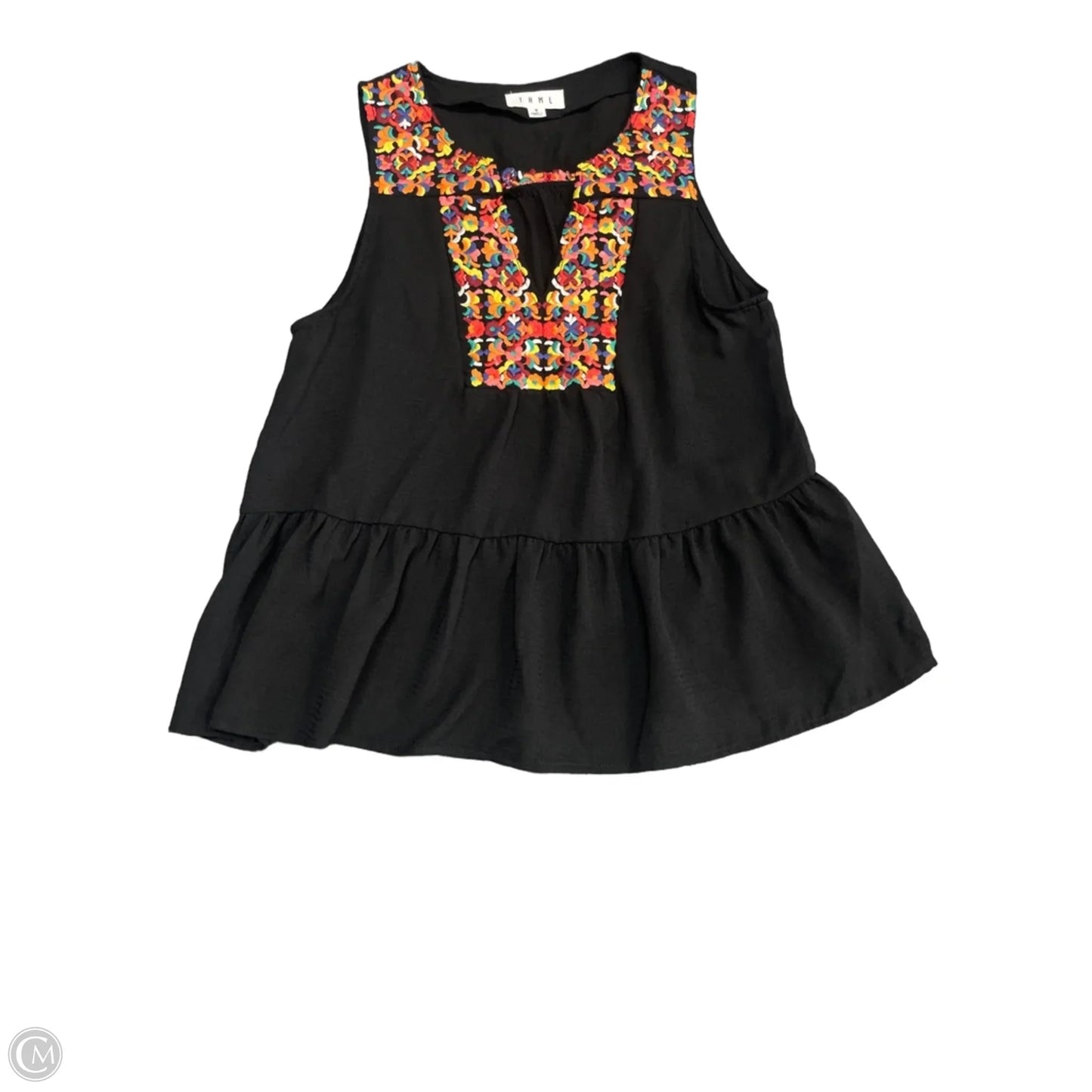Top Sleeveless By Thml In Black, Size: S