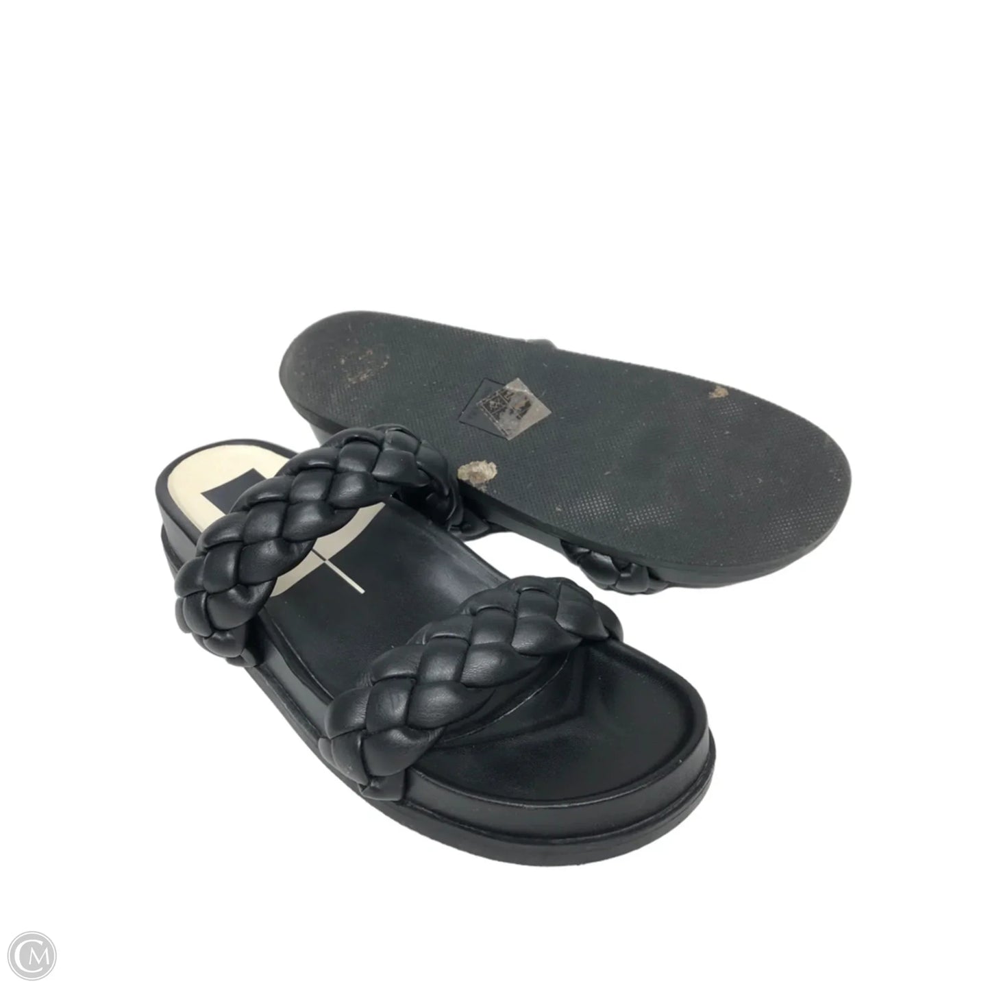 Sandals Flats By Dolce Vita In Black, Size: 9.5