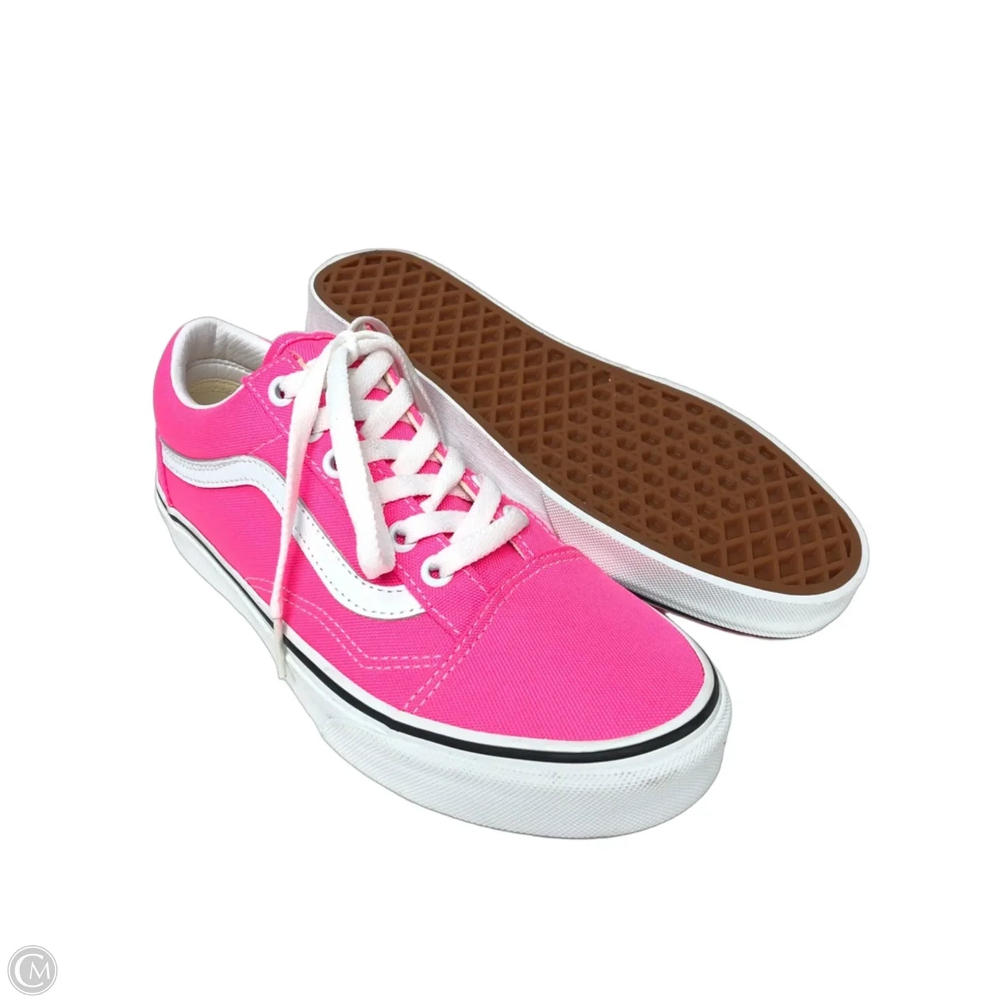 Shoes Sneakers By Vans In Pink, Size: 7