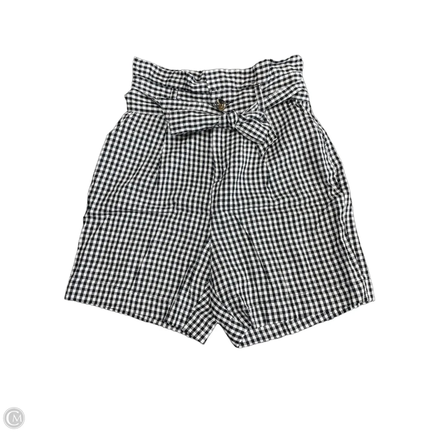 Shorts Set By Who What Wear In Black & White, Size: 6