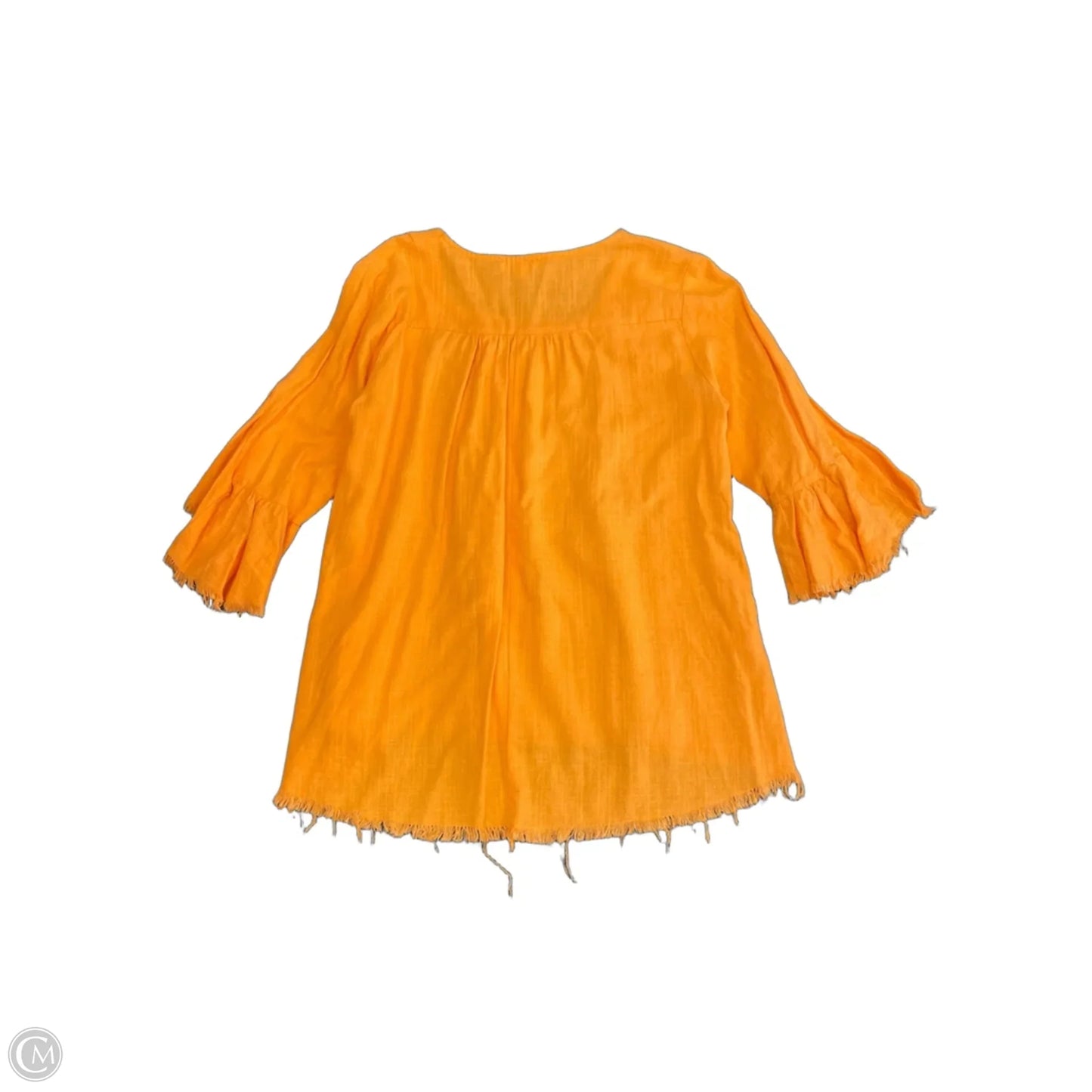 Top Short Sleeve By Umgee In Orange, Size: S