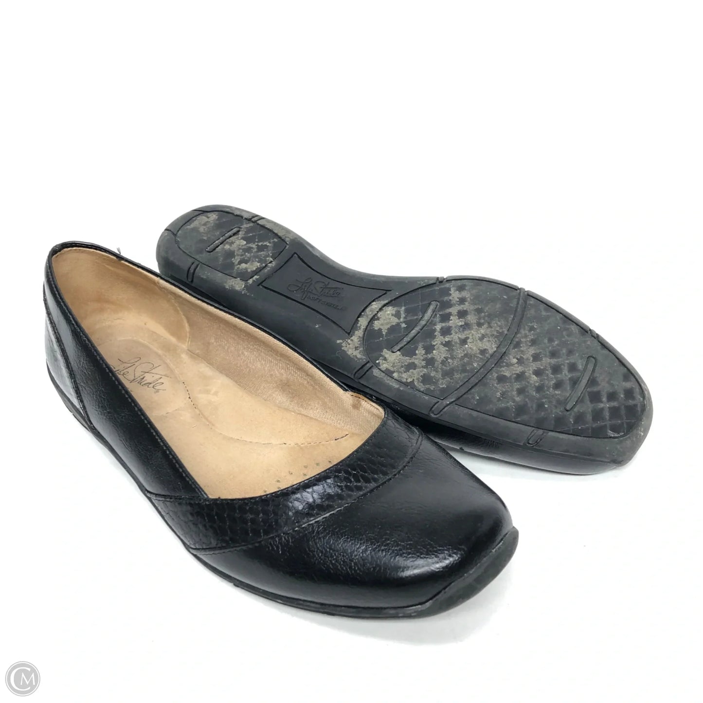 Shoes Flats By Life Stride In Black, Size: 7.5
