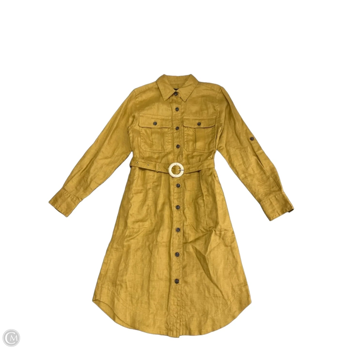 Dress Casual Short By Banana Republic In Brown, Size: Xs