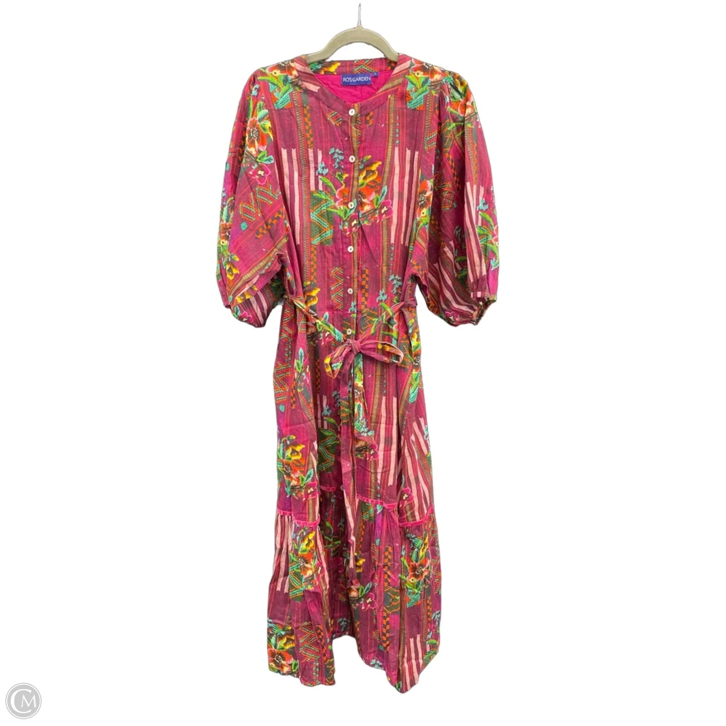 Dress Casual Maxi By Ros Garden In Purple, Size: L