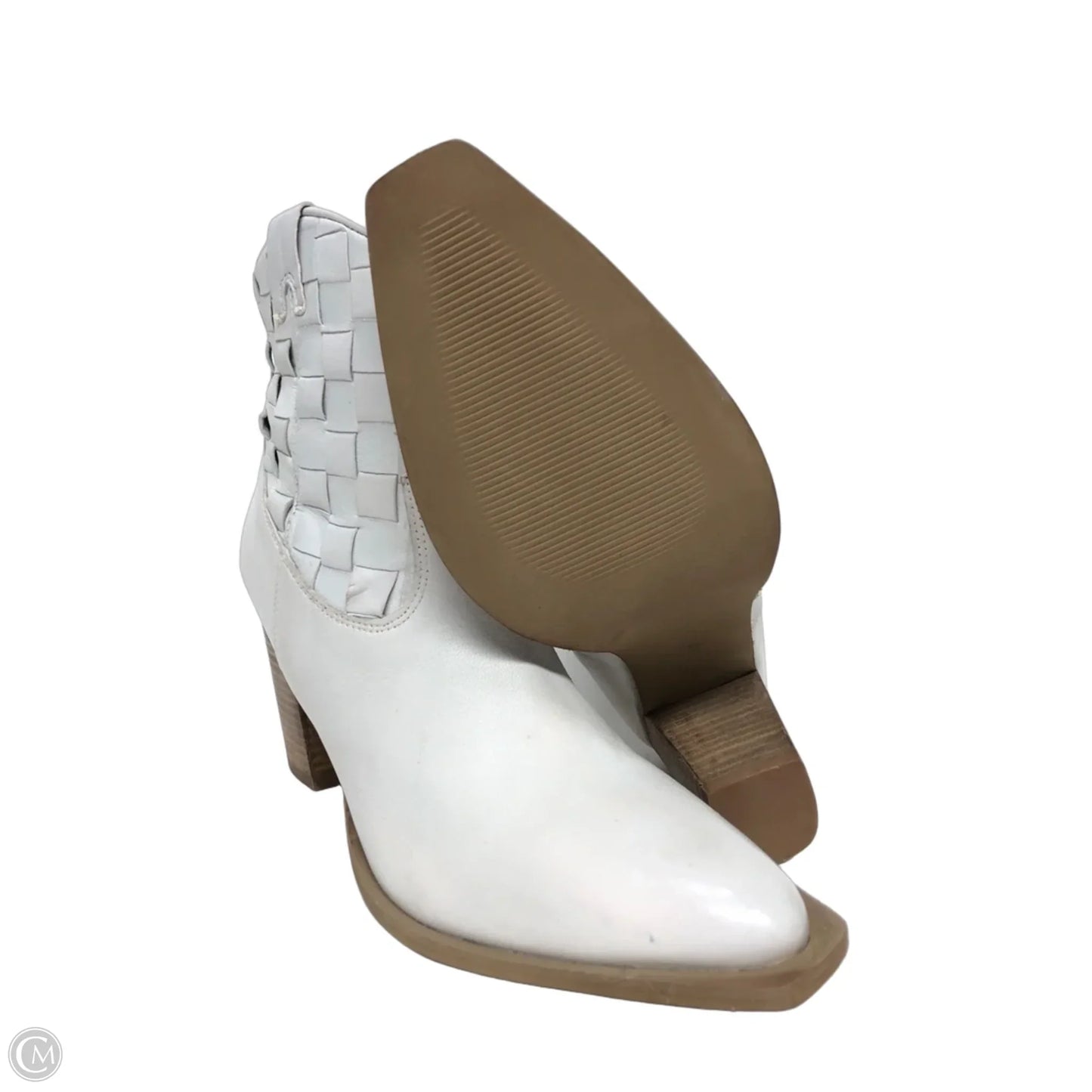 Boots Ankle Heels By Matisse In White, Size: 8