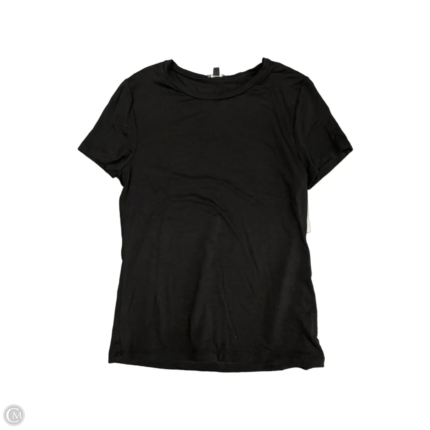 Top Short Sleeve By Express In Black, Size: M