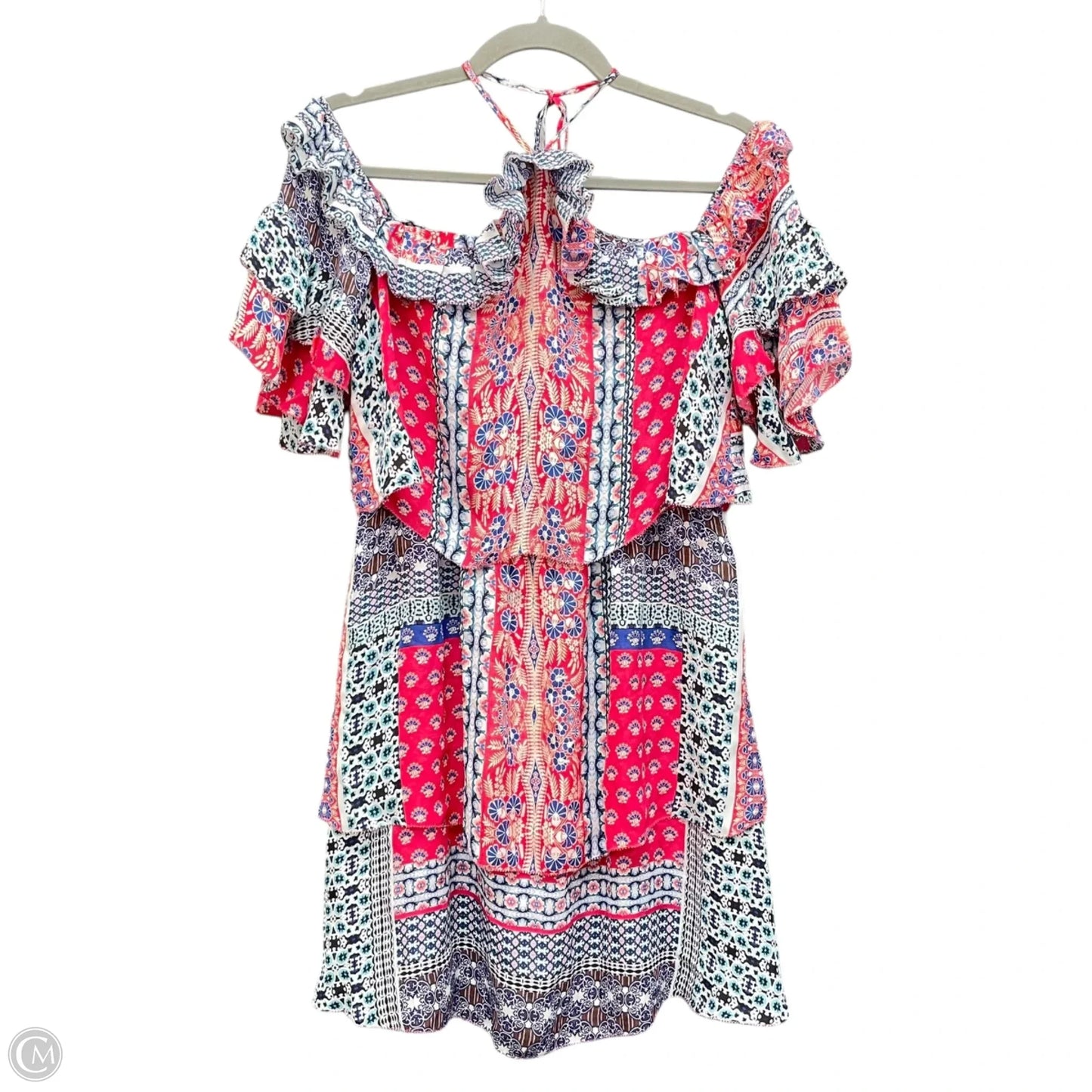 Dress Casual Short By Parker In Blue & Red & White, Size: 10