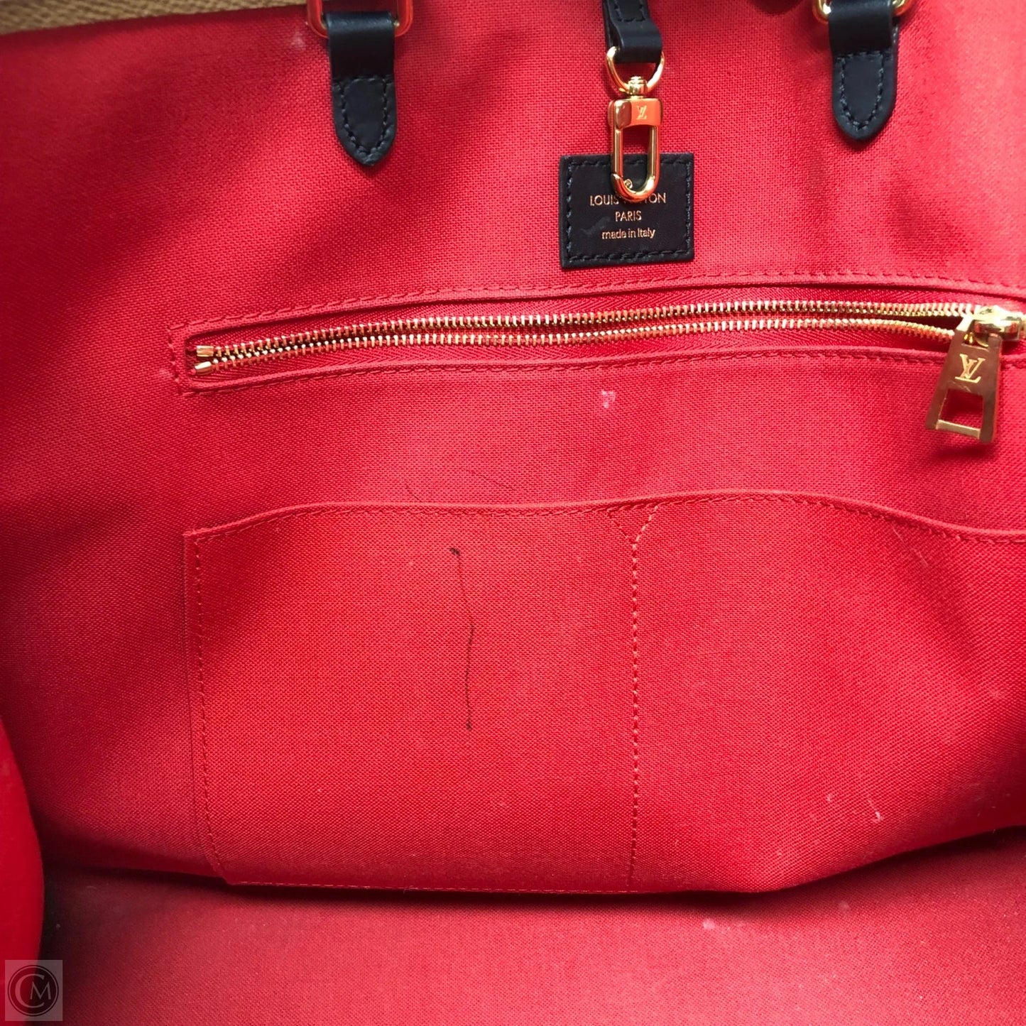 Tote Luxury Designer By Louis Vuitton, Size: Large