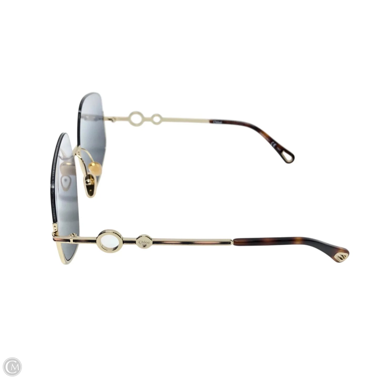 Sunglasses Luxury Designer By Chloe, Size: Large