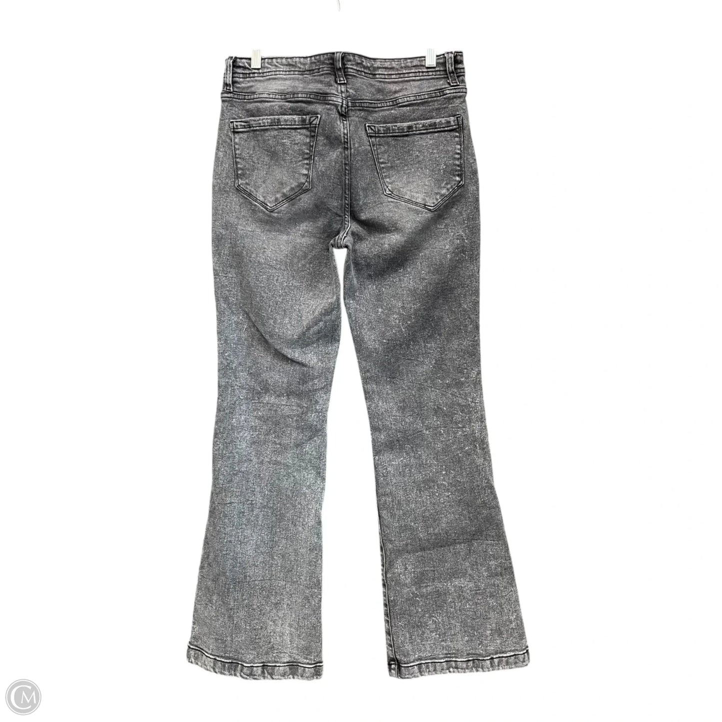 Jeans Flared By Kensie In Grey Denim, Size: 6