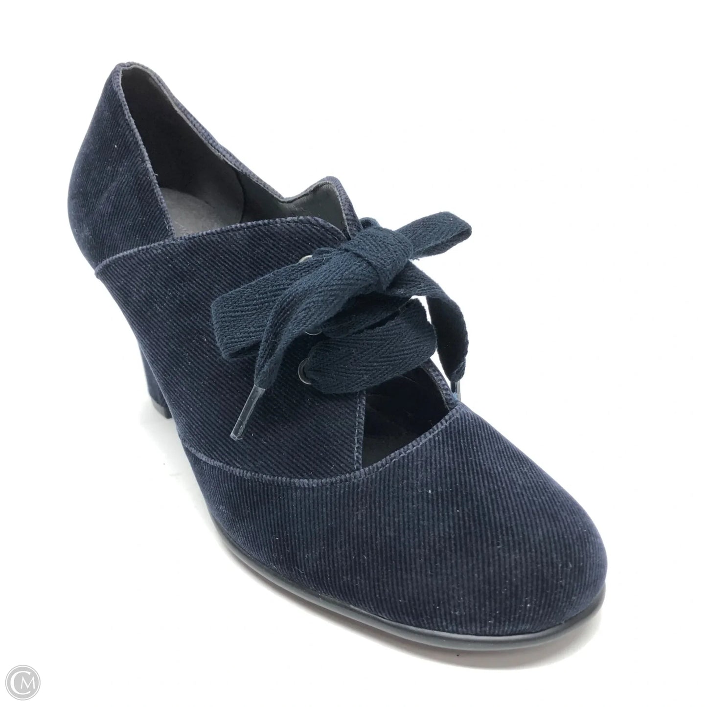 Shoes Heels Block By Aerosoles In Navy, Size: 7.5