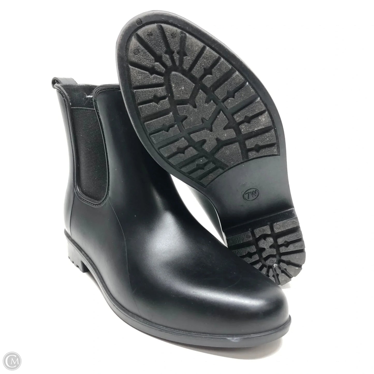Boots Rain By A New Day In Black, Size: 7