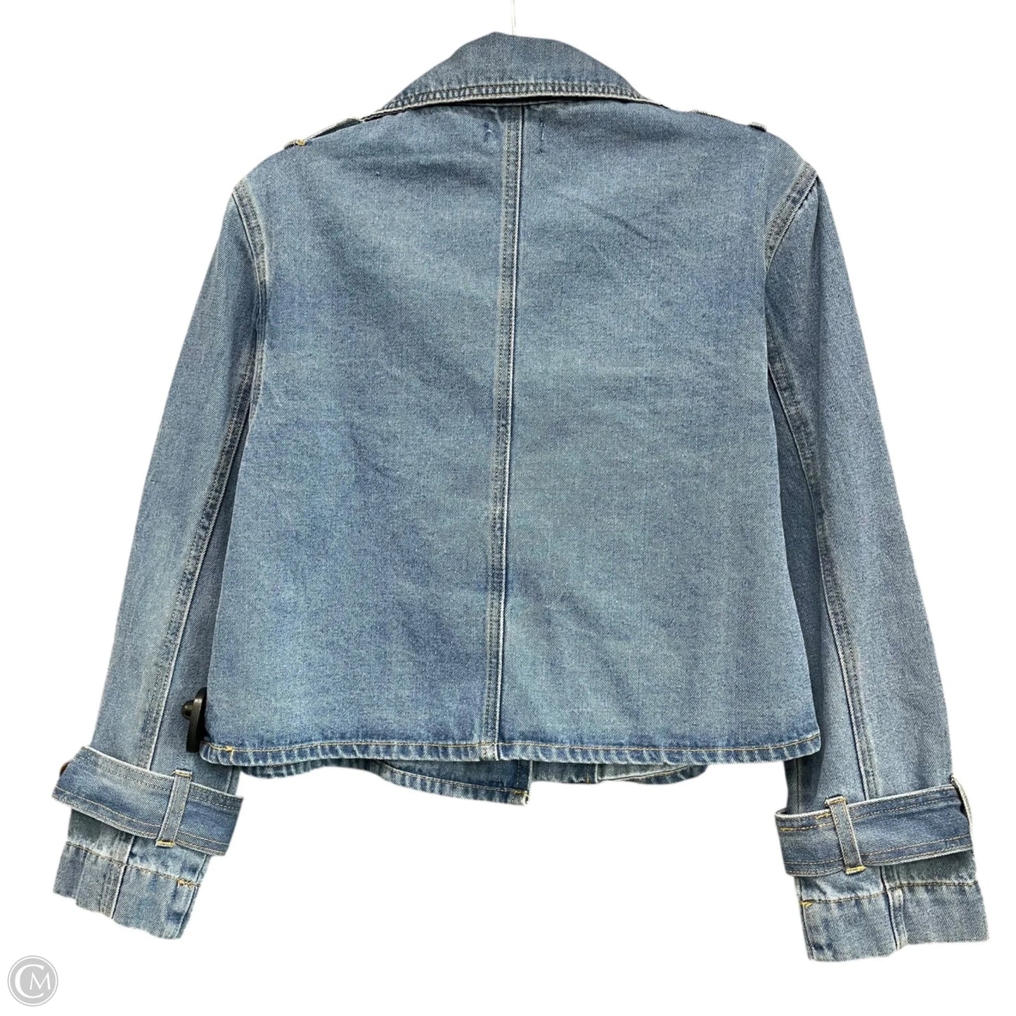 Jacket Denim By Forever 21 In Blue Denim, Size: Xs
