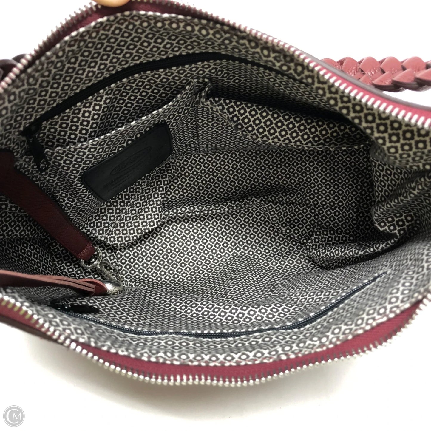 Handbag Leather By Brighton, Size: Medium