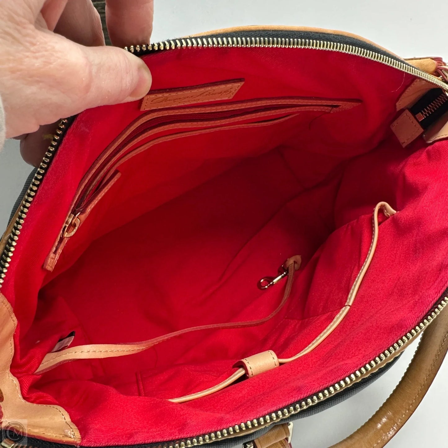 Handbag Designer By Dooney And Bourke, Size: Large