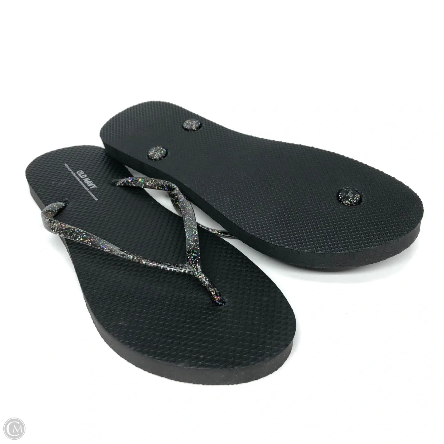 Sandals Flip Flops By Old Navy In Black, Size: 9