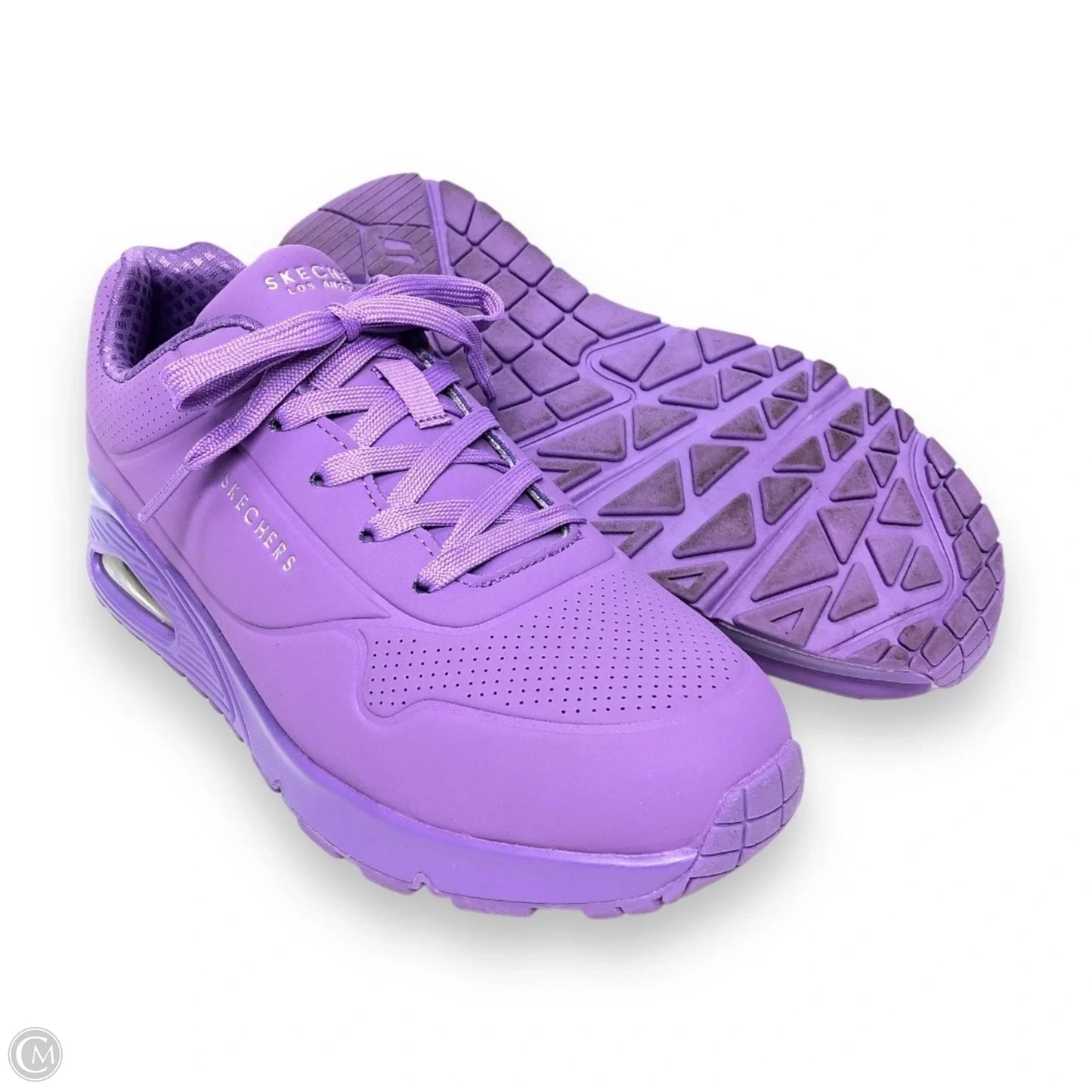 Shoes Sneakers By Skechers In Purple, Size: 6