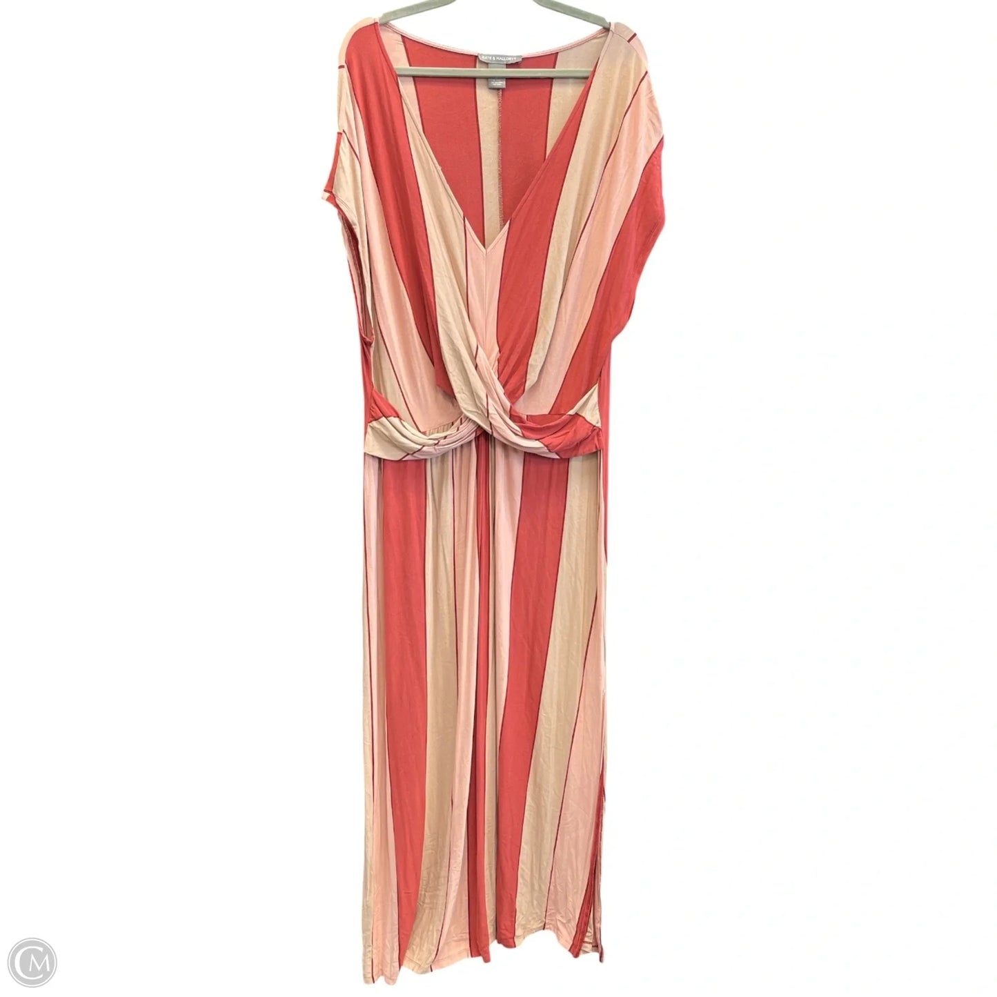 Dress Casual Maxi By Kate & Mallory In Pink & Red, Size: 2x